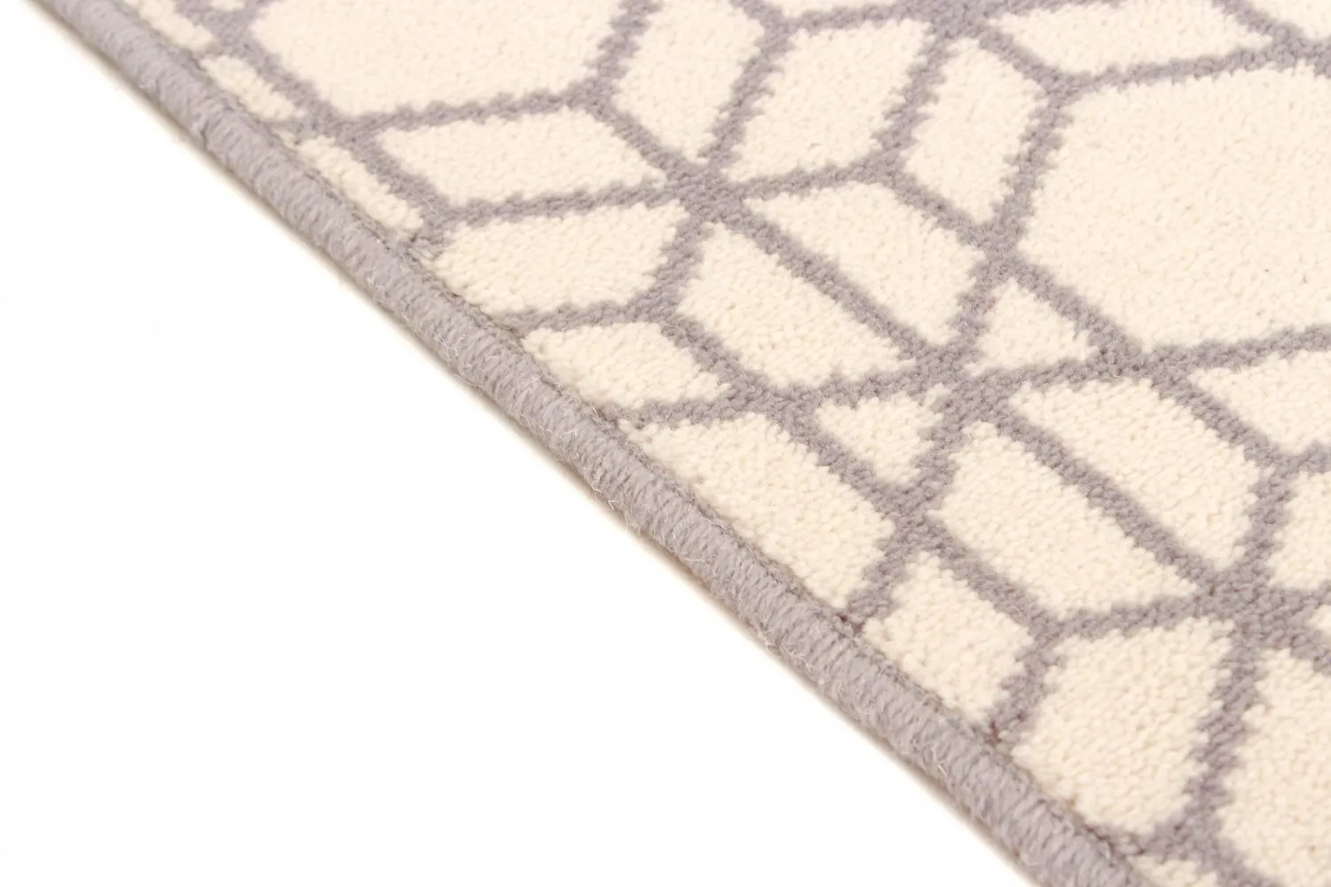 Wollen-vloerkleed - Emprint (wit)