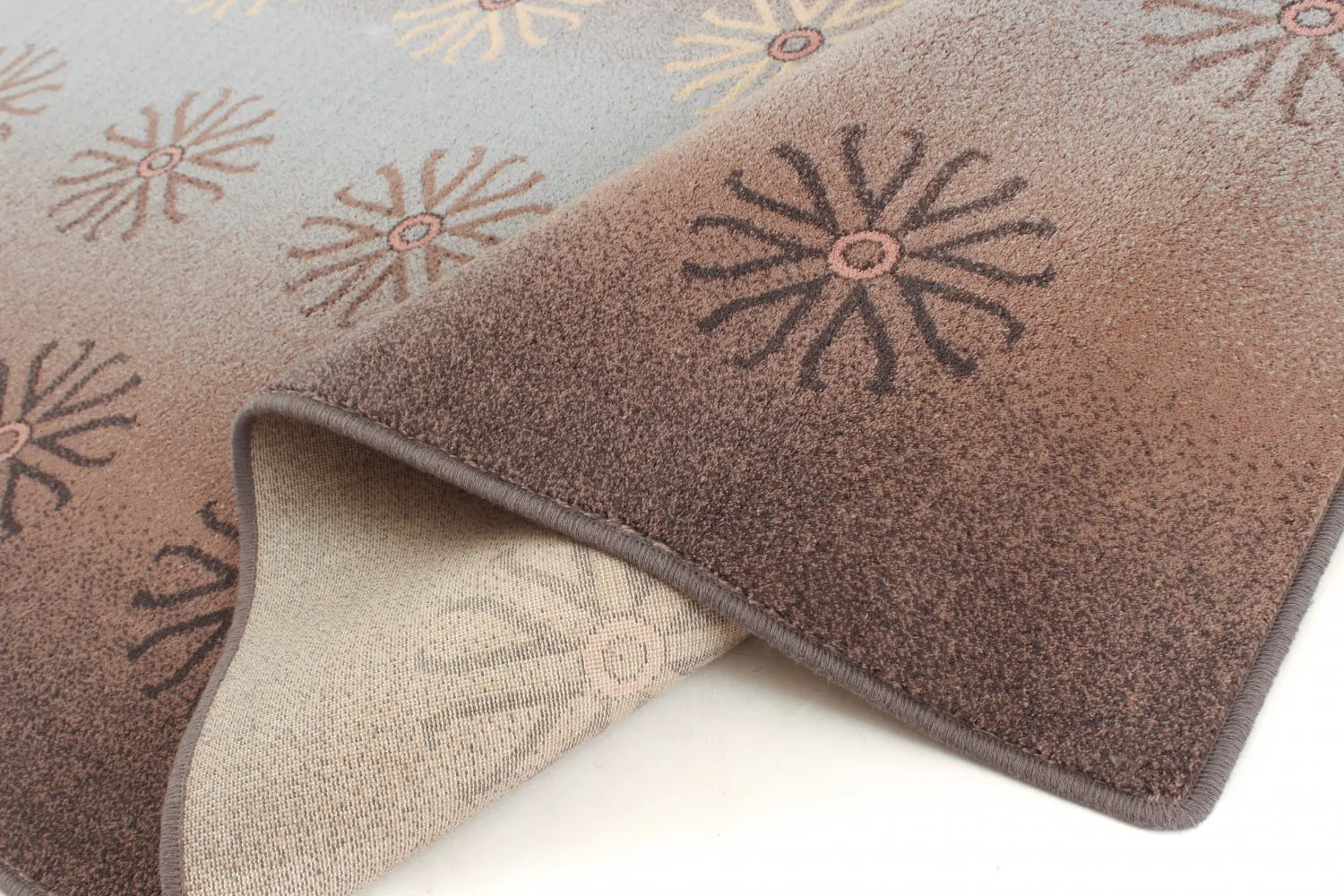 Wollen-vloerkleed - Lente (antraciet)