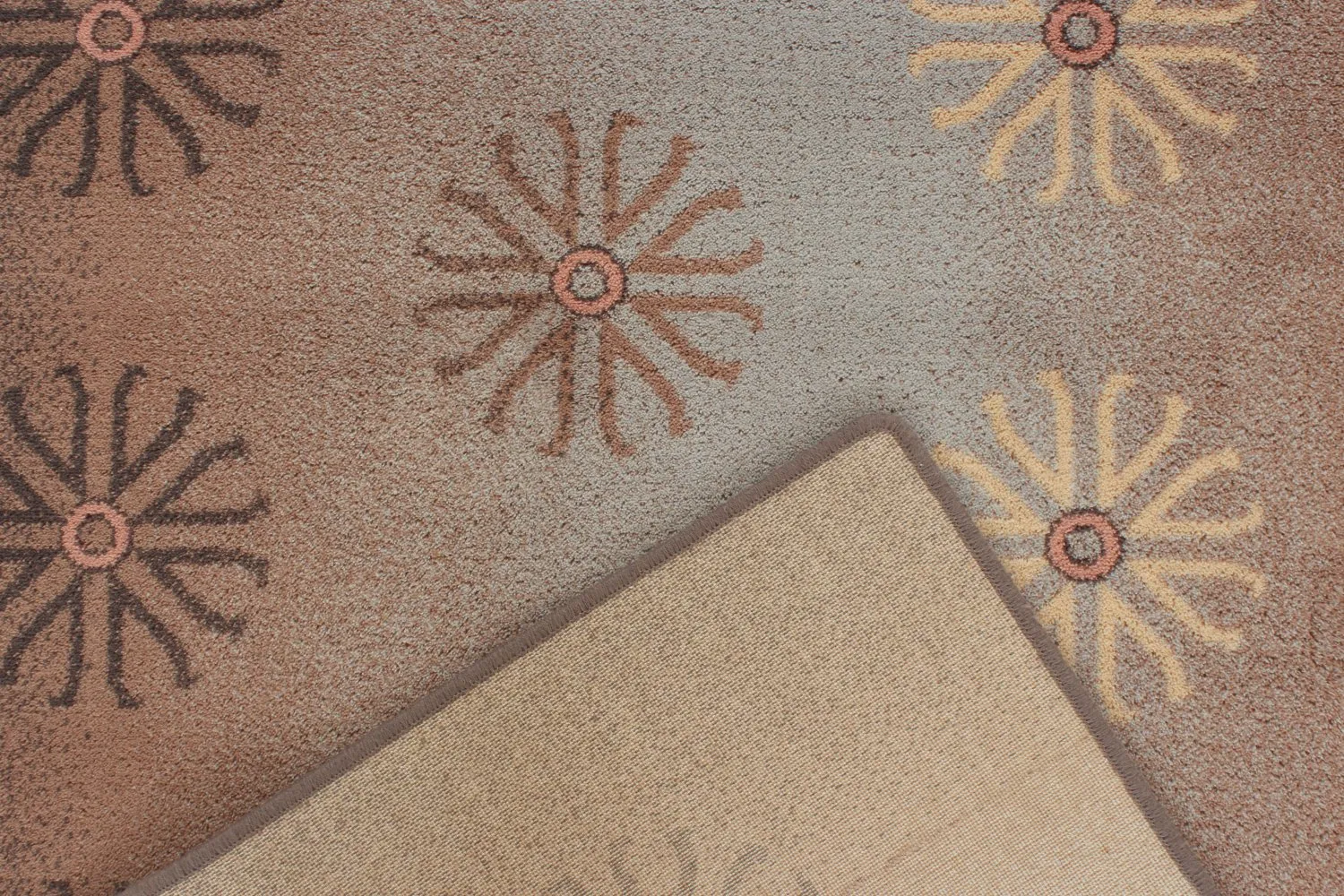 Wollen-vloerkleed - Lente (antraciet)