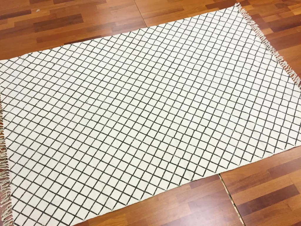 Voddenkleed - Agadir (zwart/wit)