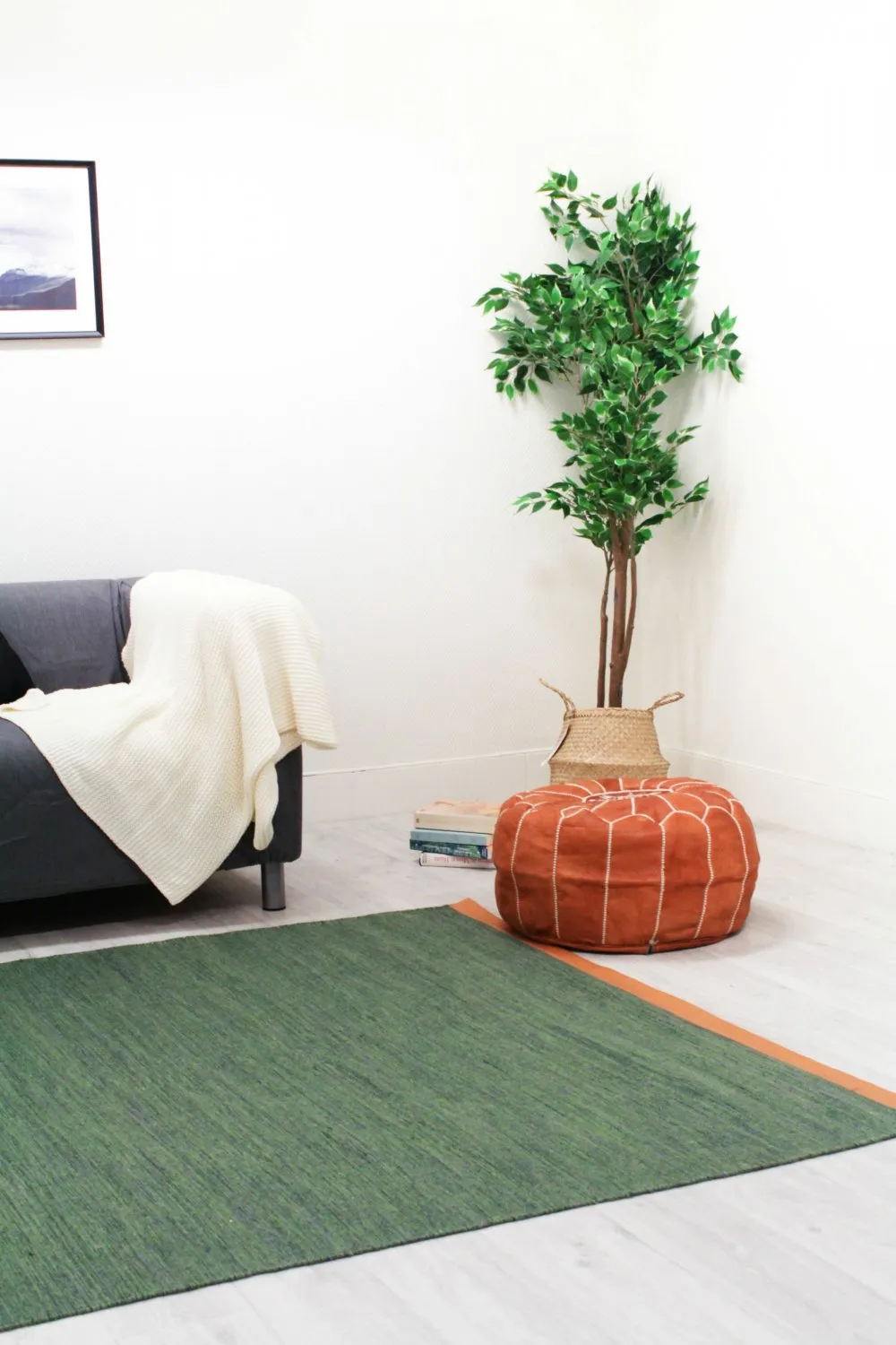 Wollen-vloerkleed - Galway (groen)