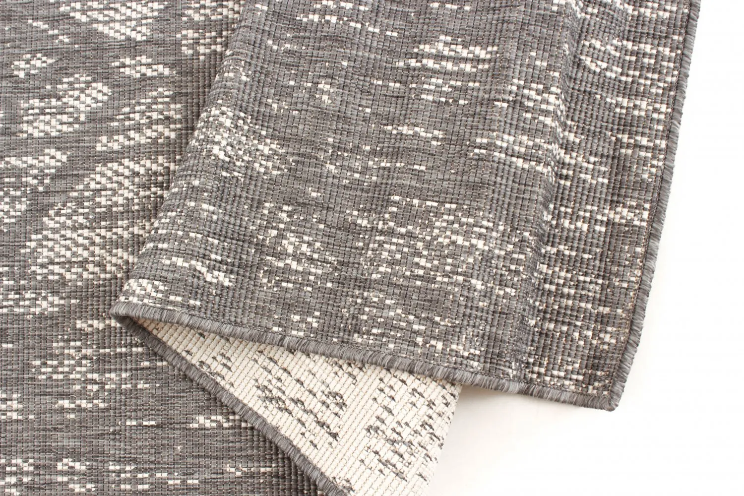 Vloerkleden voor binnen en buiten - Brussels Diamond (grijs)