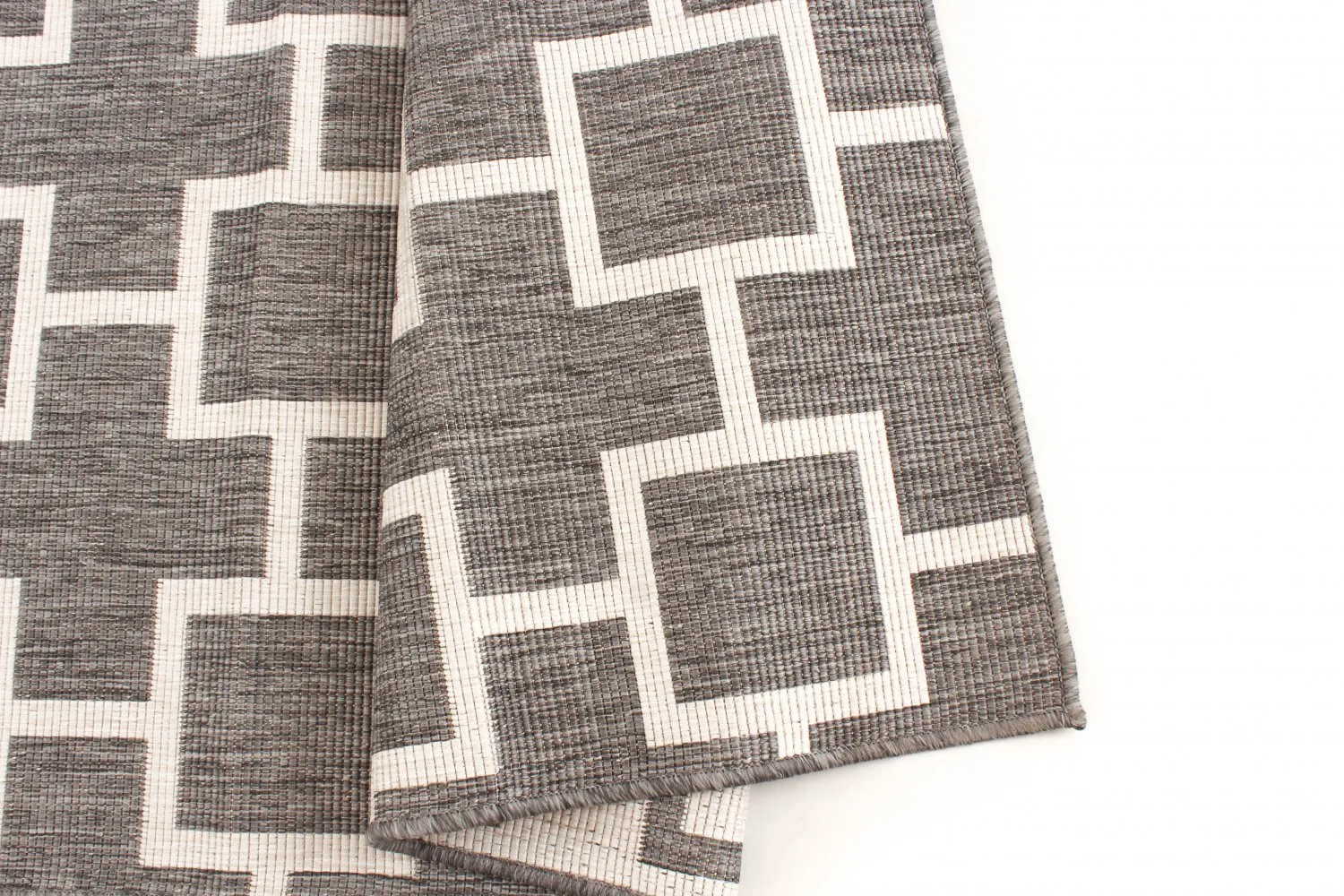 Vloerkleden voor binnen en buiten - Brussels Silver (grijs)