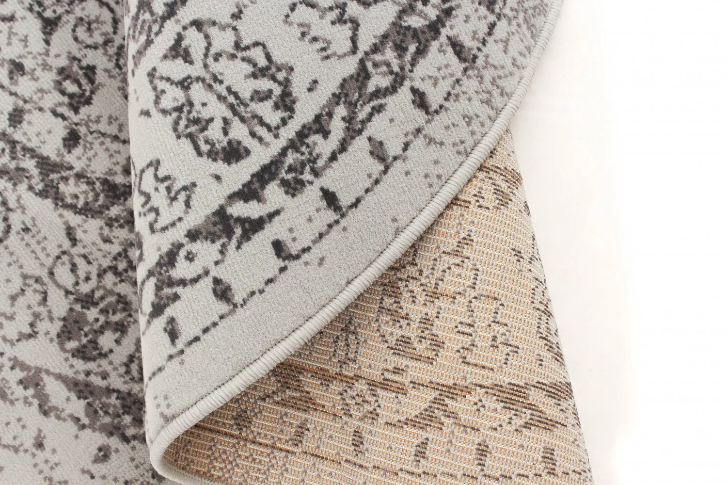 Rond vloerkleed - Peking Noble (grijs)