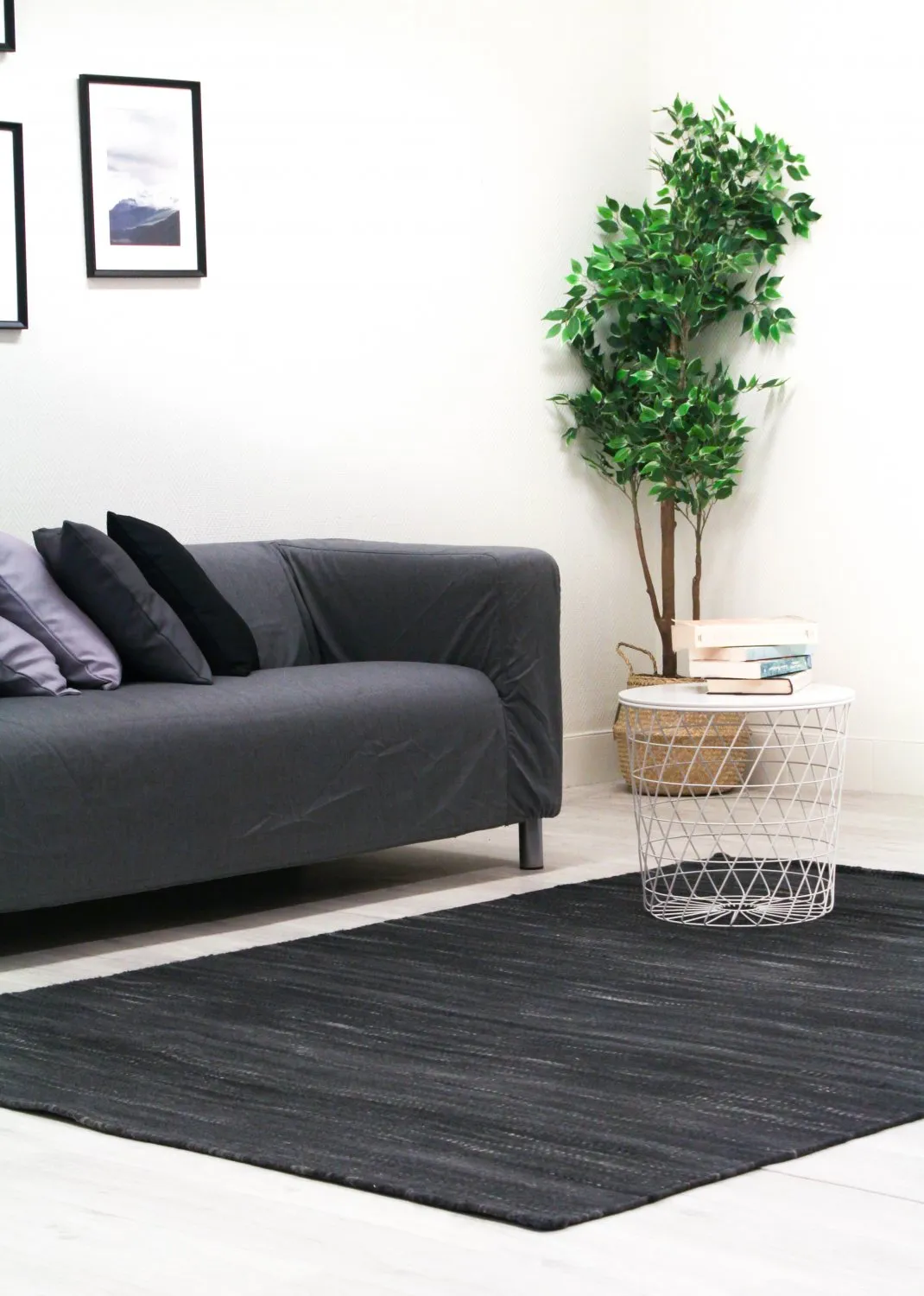 Wollen-vloerkleed - St. Kilda (antraciet)