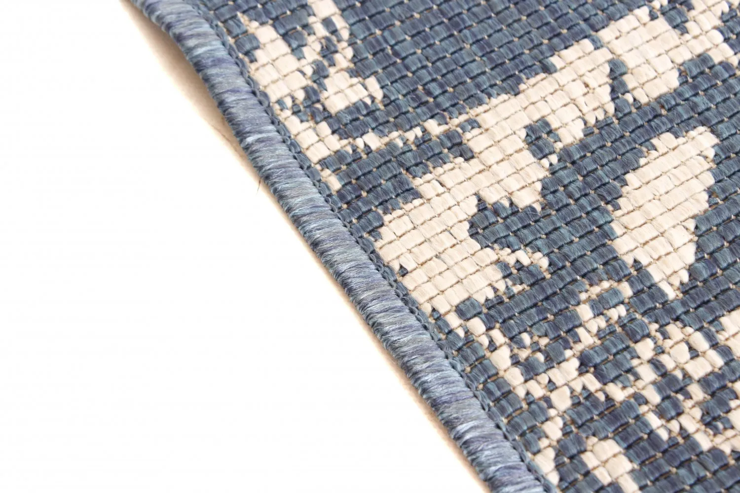 Vloerkleden voor binnen en buiten - Brussels Ocean (blauw)