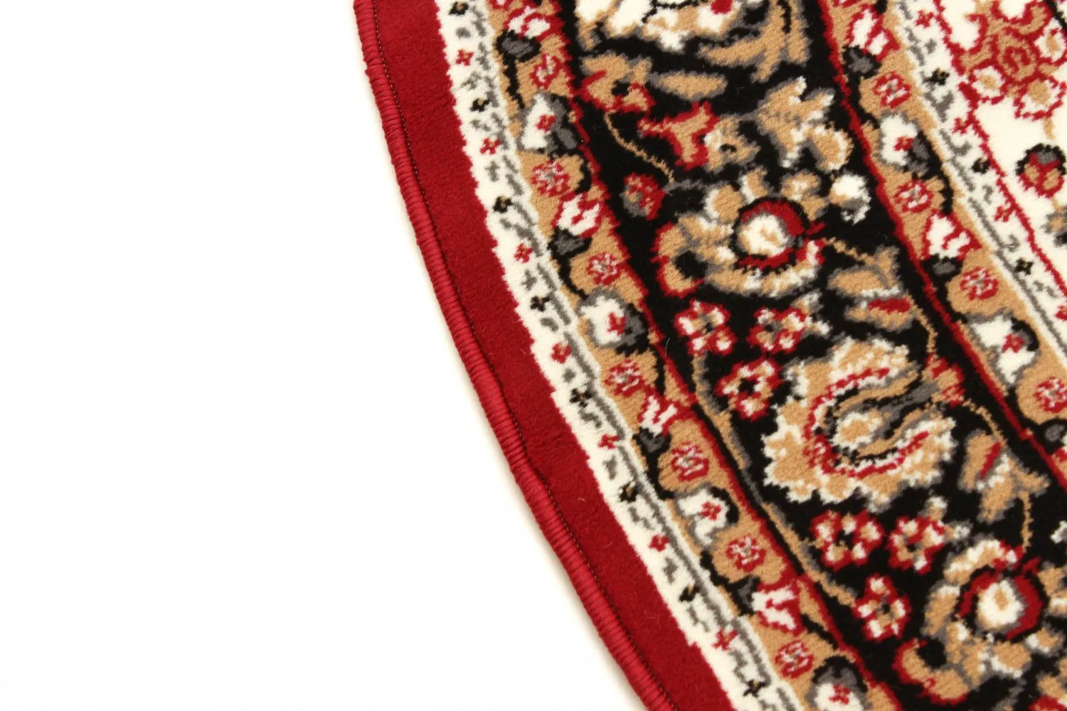 Rond vloerkleed - Peking (rood)