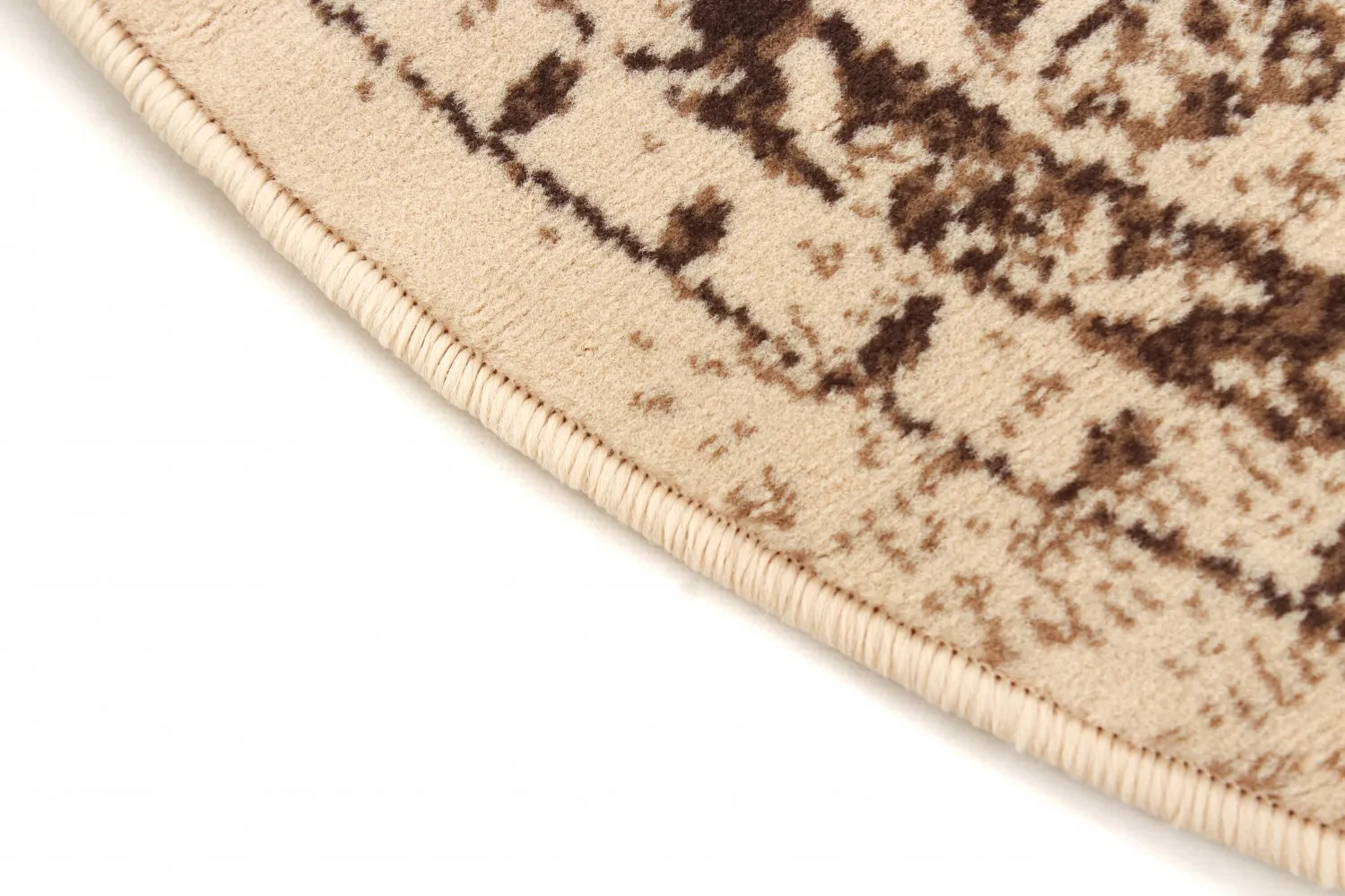 Rond vloerkleed - Peking Noble (wit)