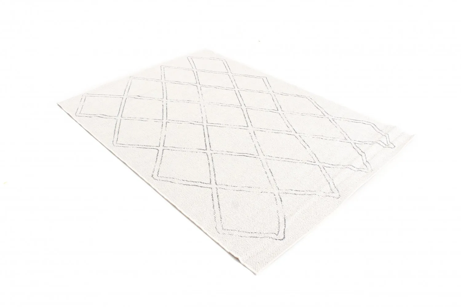 Vloerkleden voor binnen en buiten - Brussels Diamond (wit)