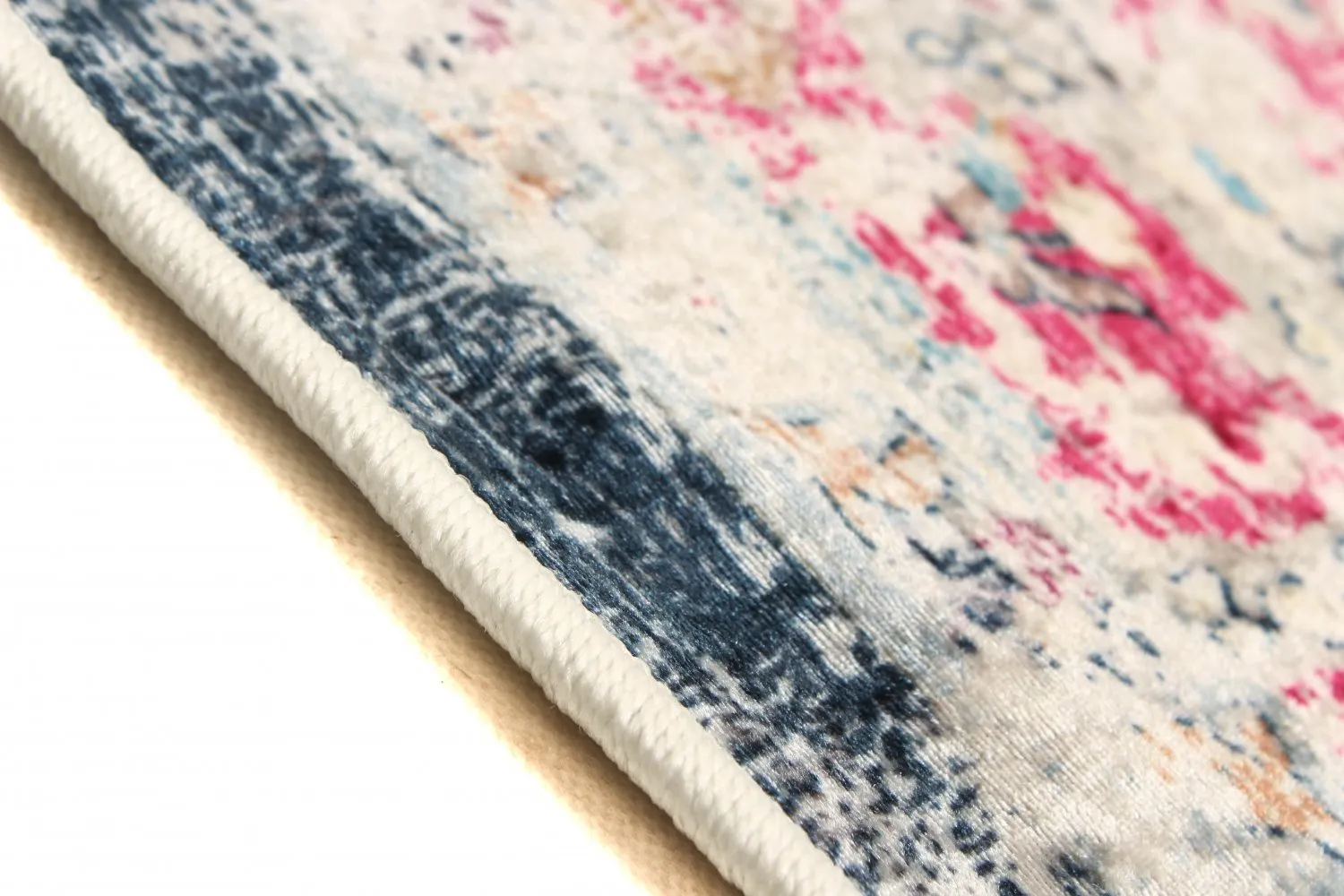 Wilton - Bouhjar (blauw/roze/multi)