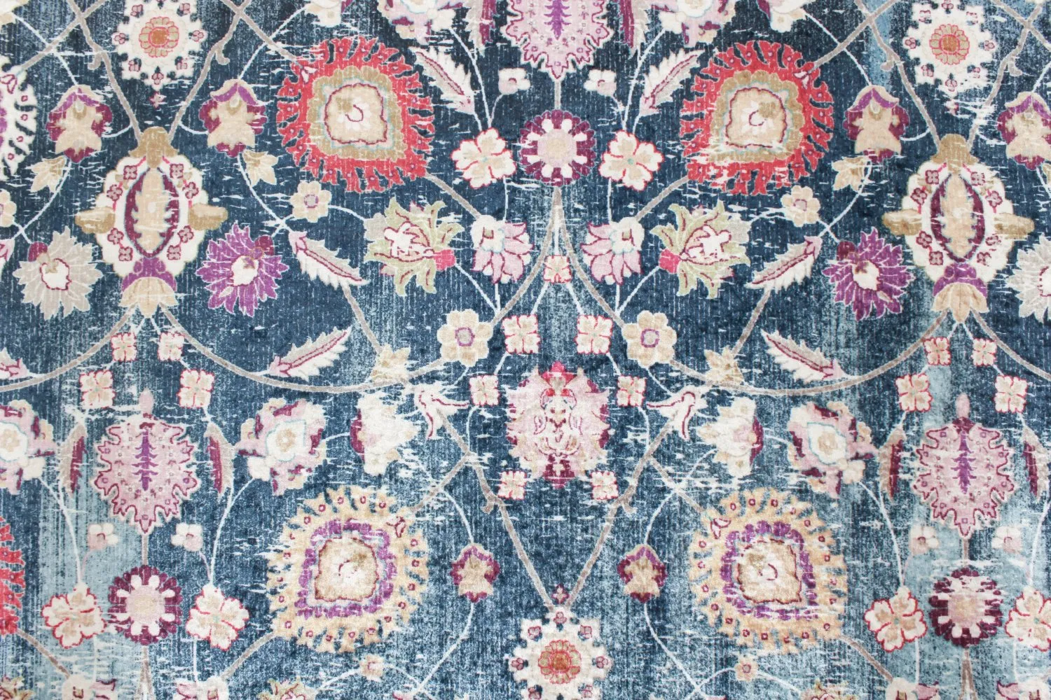 Wilton - Bouhjar (blauw/roze/multi)