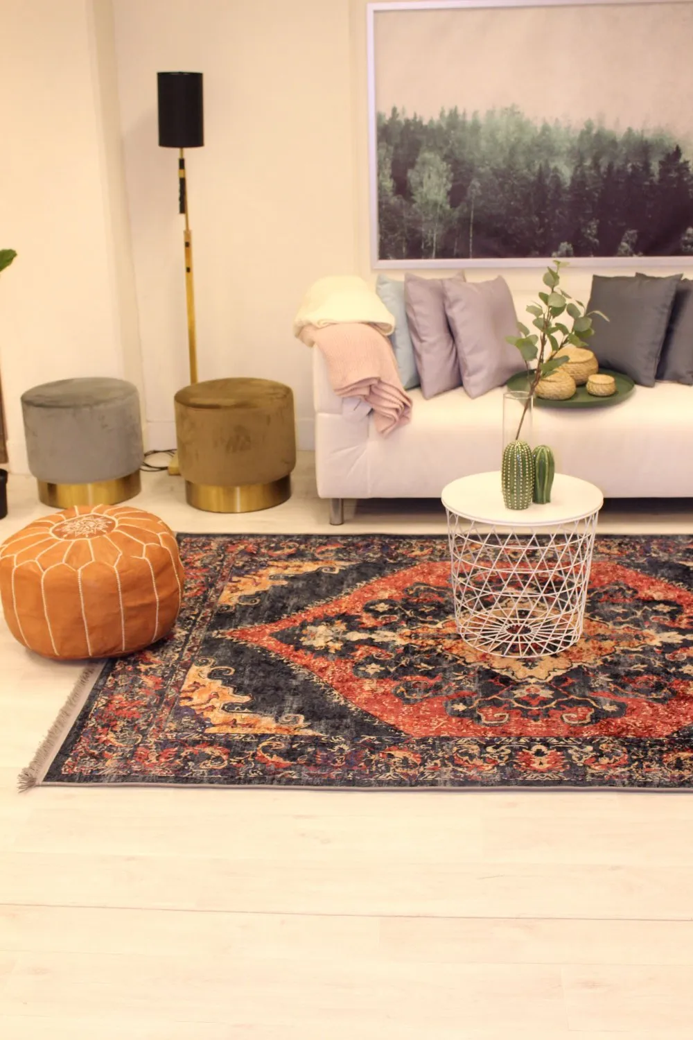 Rond vloerkleed - Tabarka (multi)