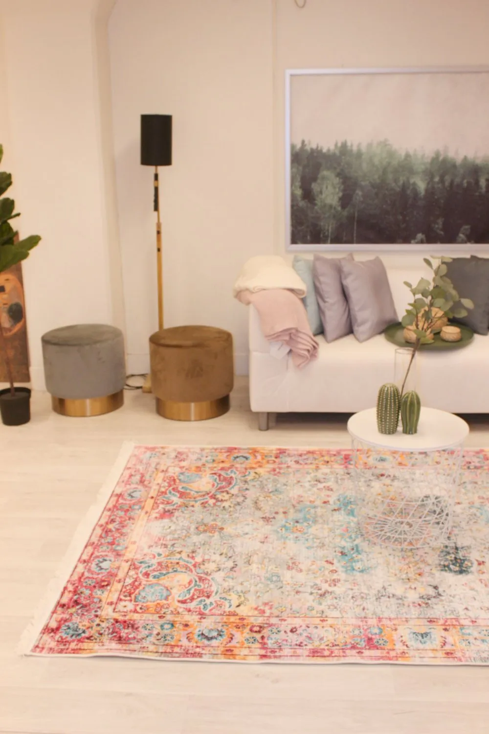 Rond vloerkleed - Jedaida (multi)