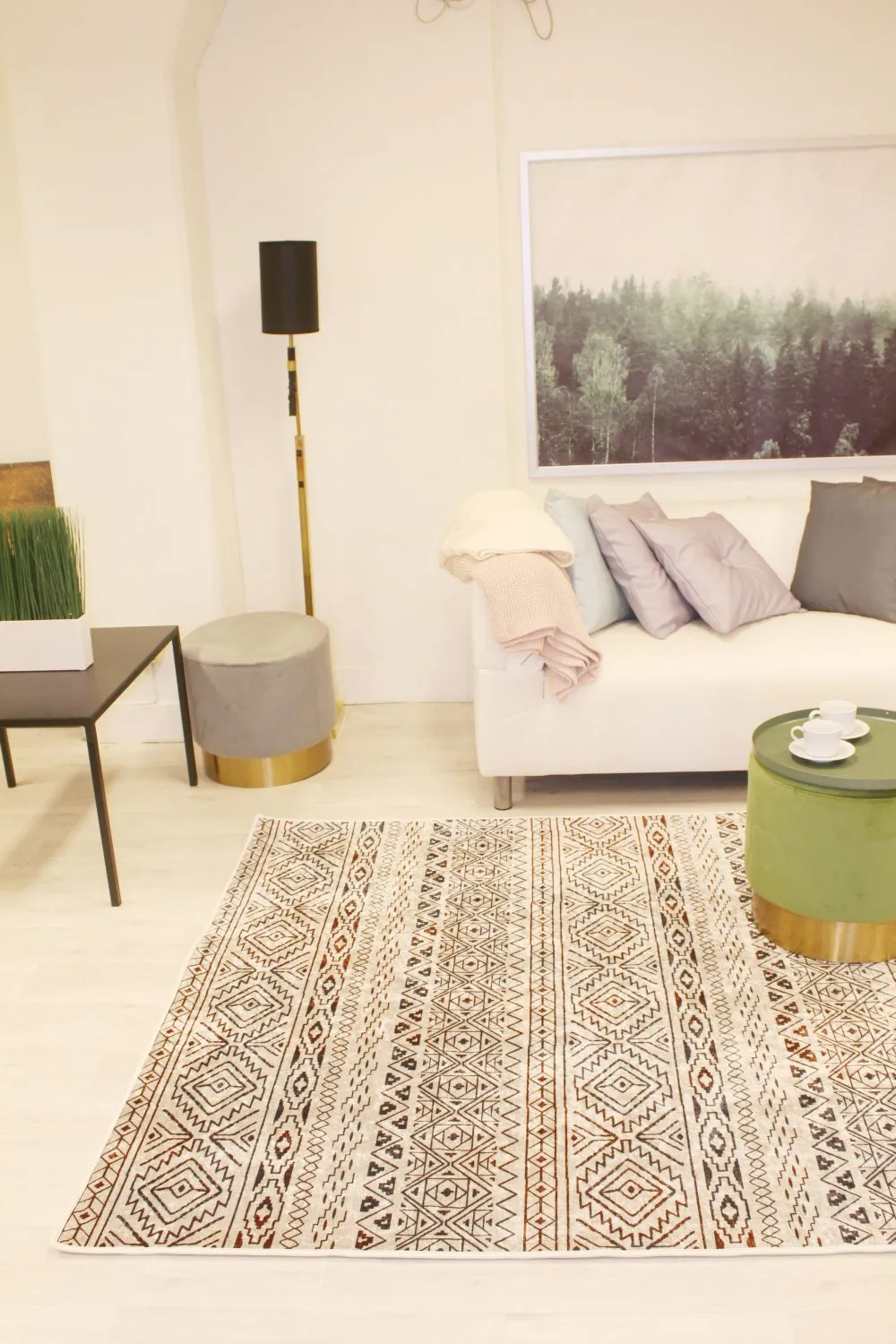 Rond vloerkleed - Goulette (multi)