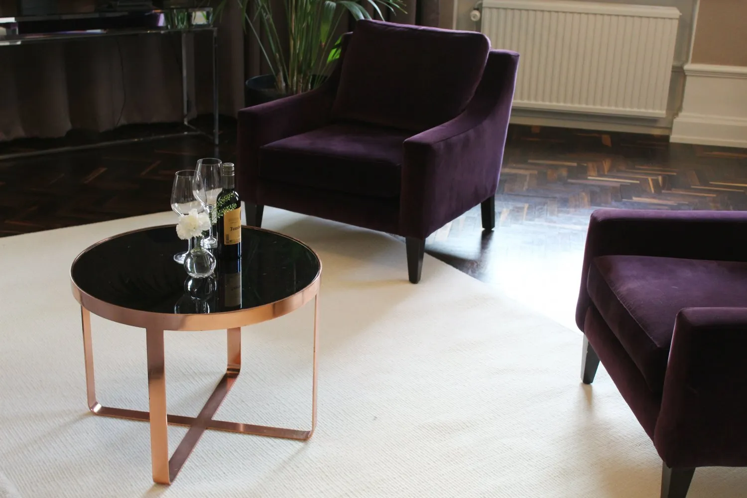 Wollen-vloerkleed - Hamilton (wit)