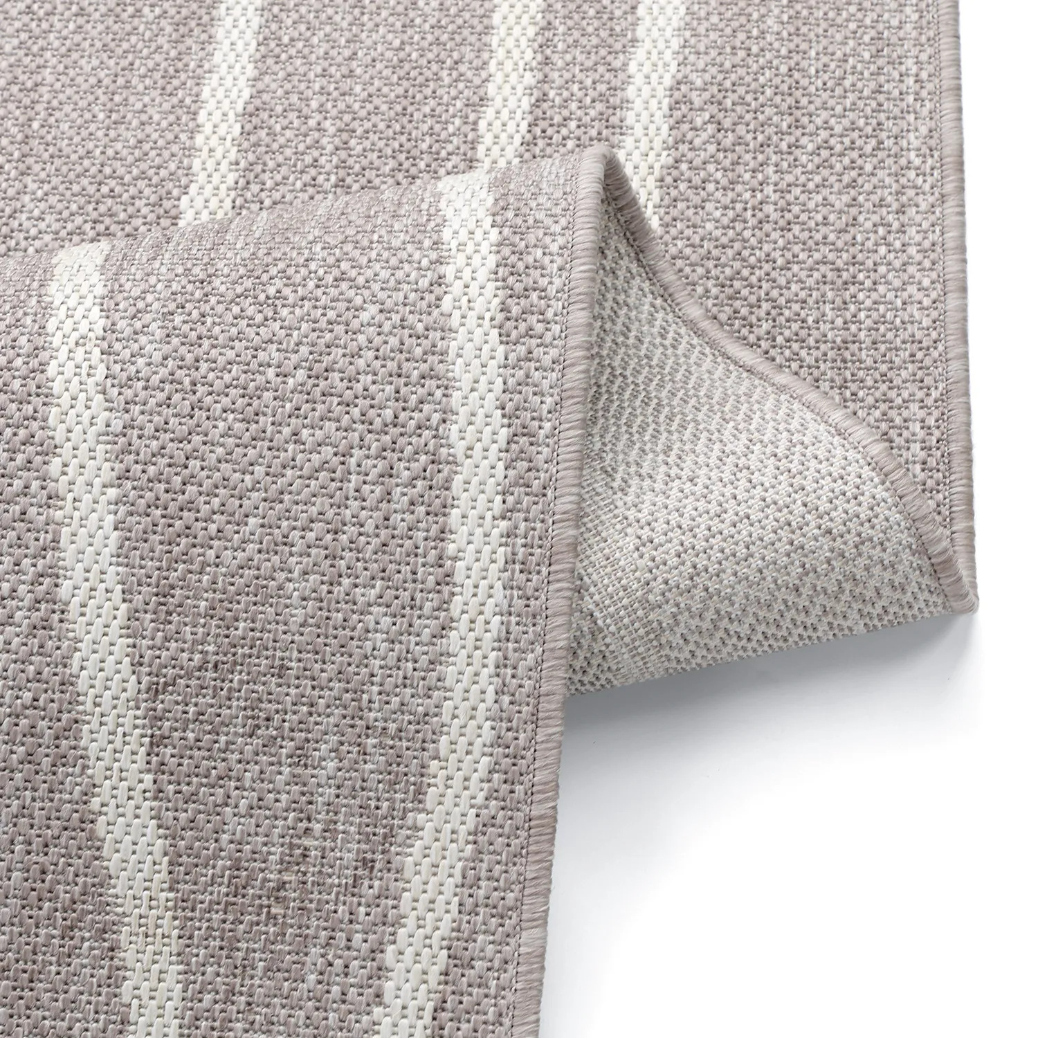 Vloerkleden voor binnen en buiten - Djerba (taupe)