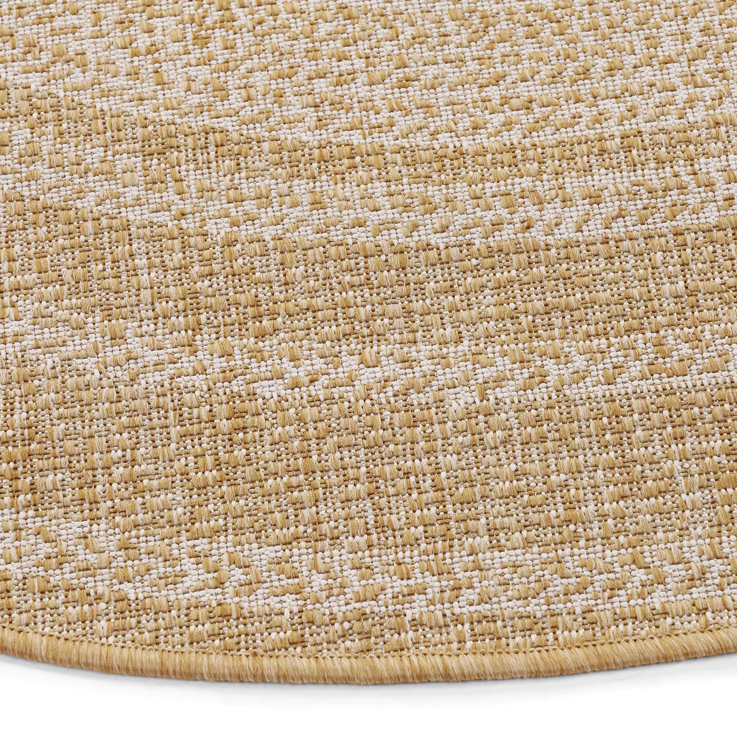 Rond vloerkleed - Indoor/Outdoor Angus (natuur)