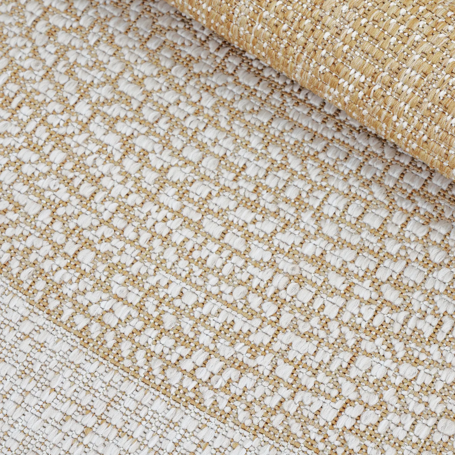 Rond vloerkleed - Indoor/Outdoor Angus (natuur)