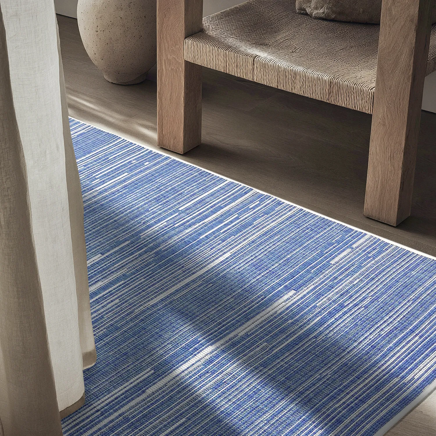 Vloerkleden voor binnen en buiten - utomhusmatta - Arcata (blauw)