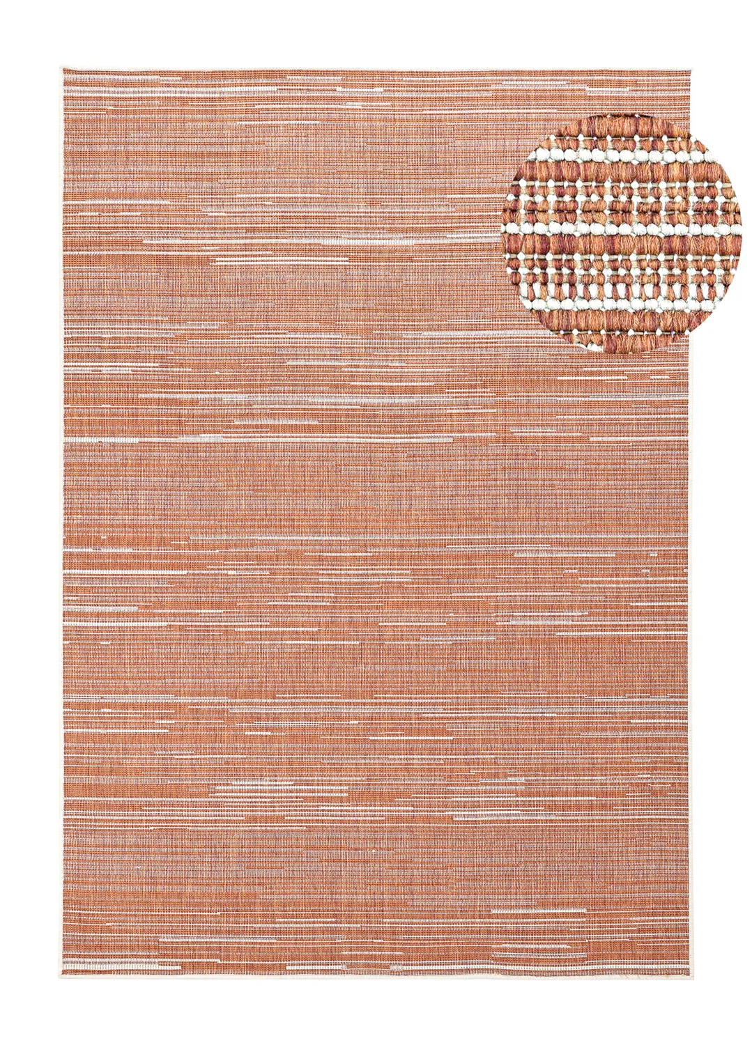 Vloerkleden voor binnen en buiten - utomhusmatta - Arcata (rood)