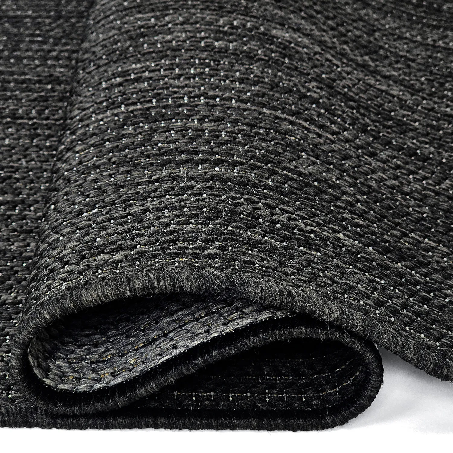 Vloerkleden voor binnen en buiten - utomhusmatta - Arlo (zwart)
