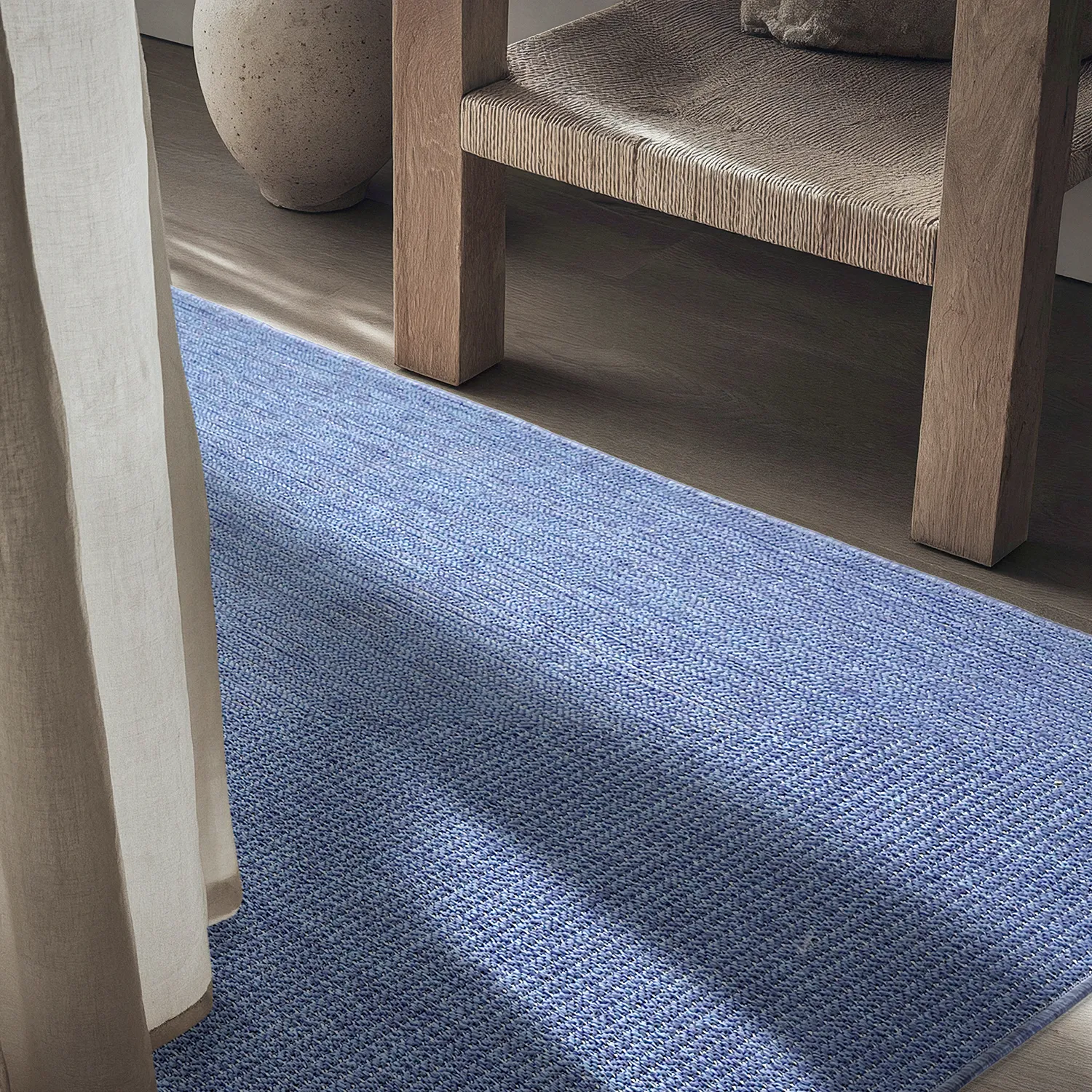 Vloerkleden voor binnen en buiten - utomhusmatta - Arlo (blauw)