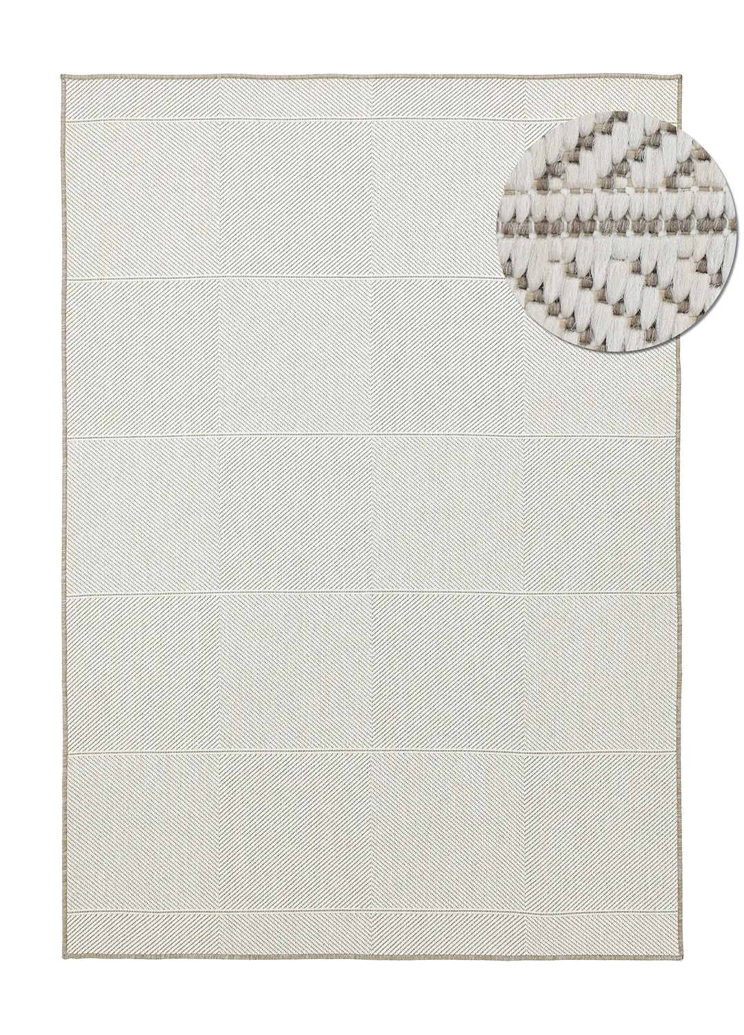 Vloerkleden voor binnen en buiten - utomhusmatta - Ava (beige)