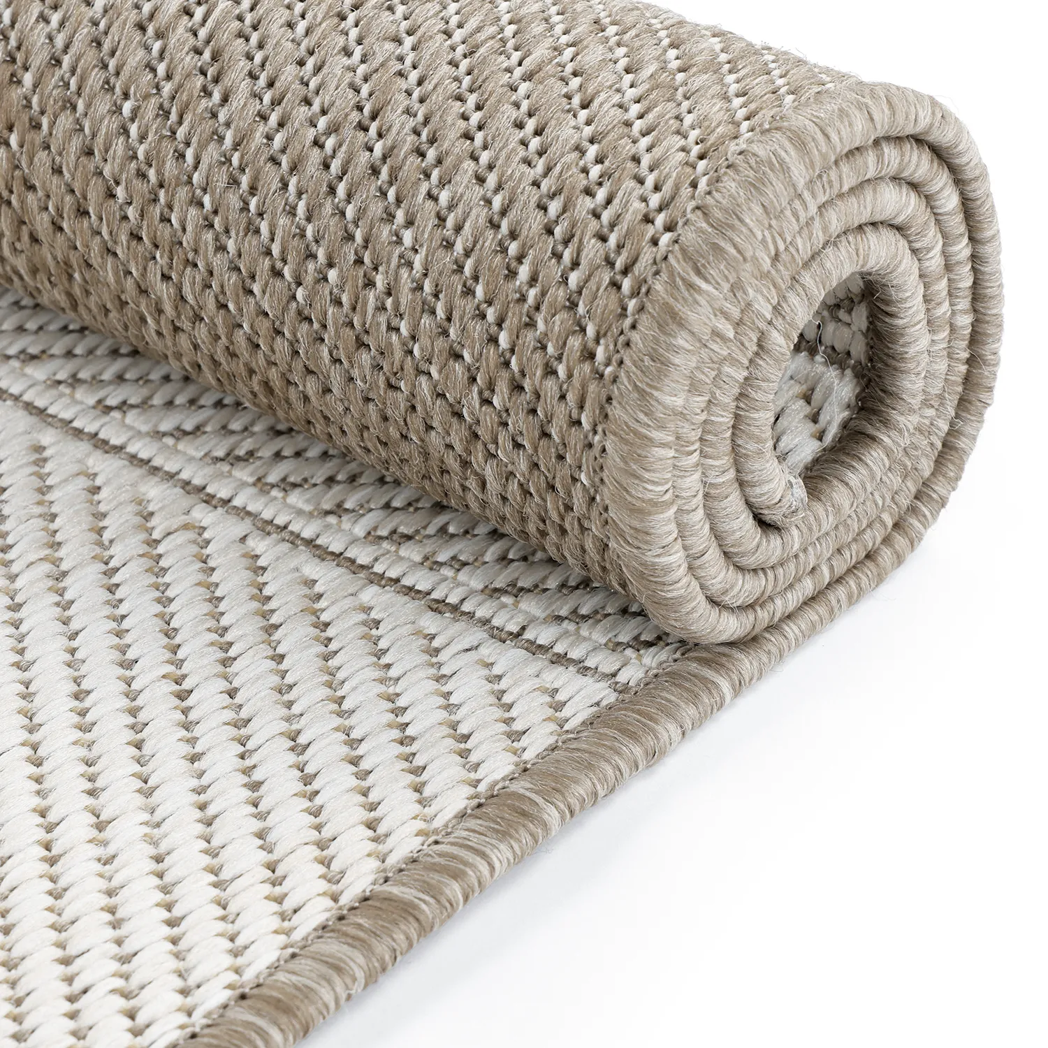 Vloerkleden voor binnen en buiten - utomhusmatta - Ava (beige)