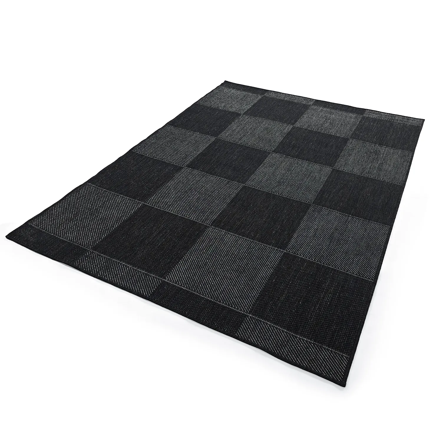 Vloerkleden voor binnen en buiten - utomhusmatta - Ava (zwart)