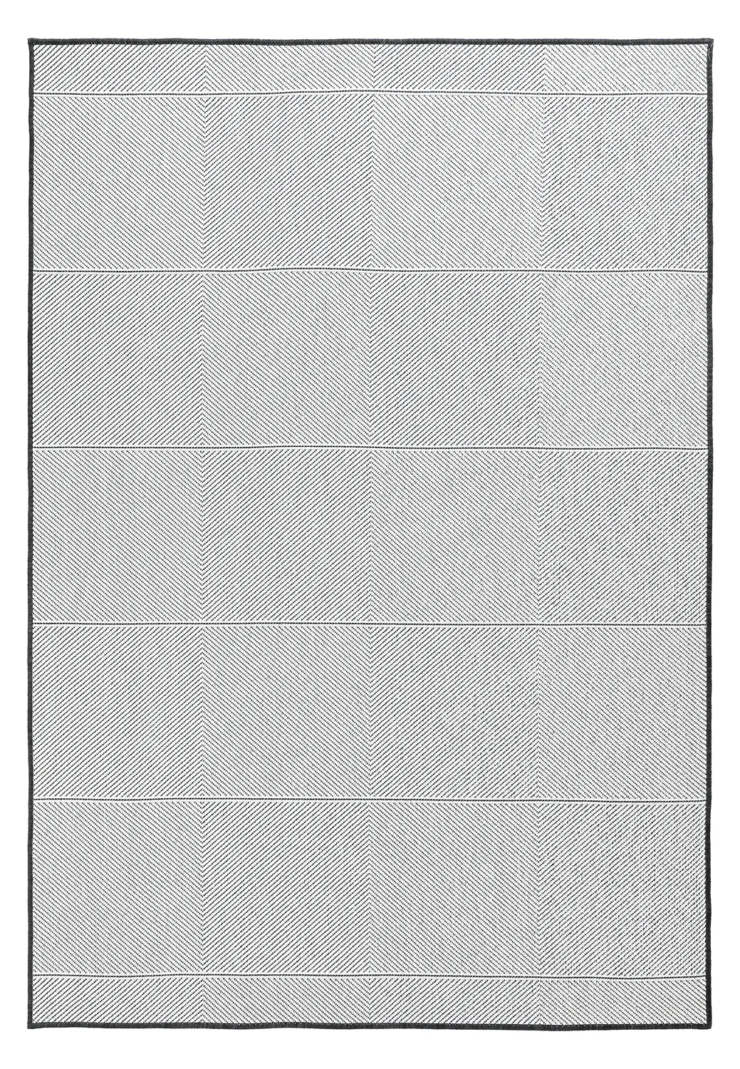 Vloerkleden voor binnen en buiten - utomhusmatta - Ava (zwart)