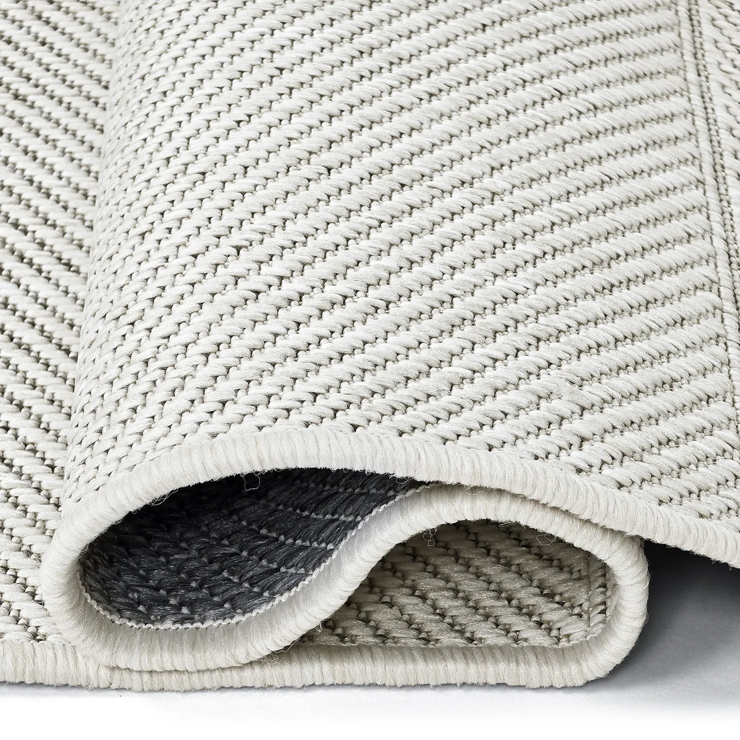 Vloerkleden voor binnen en buiten - utomhusmatta - Ava (wit)