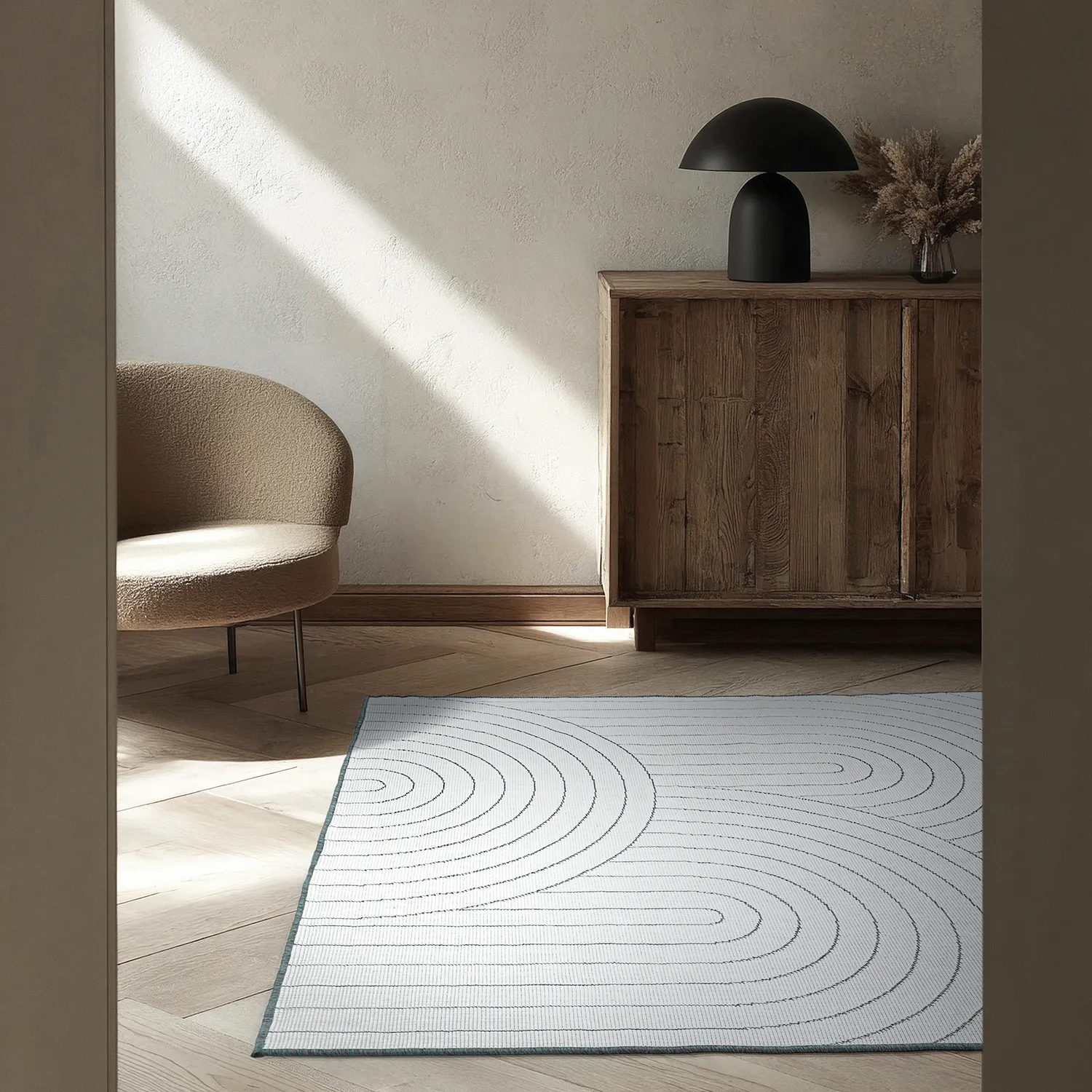 Vloerkleden voor binnen en buiten - utomhusmatta - Hayden (groente)