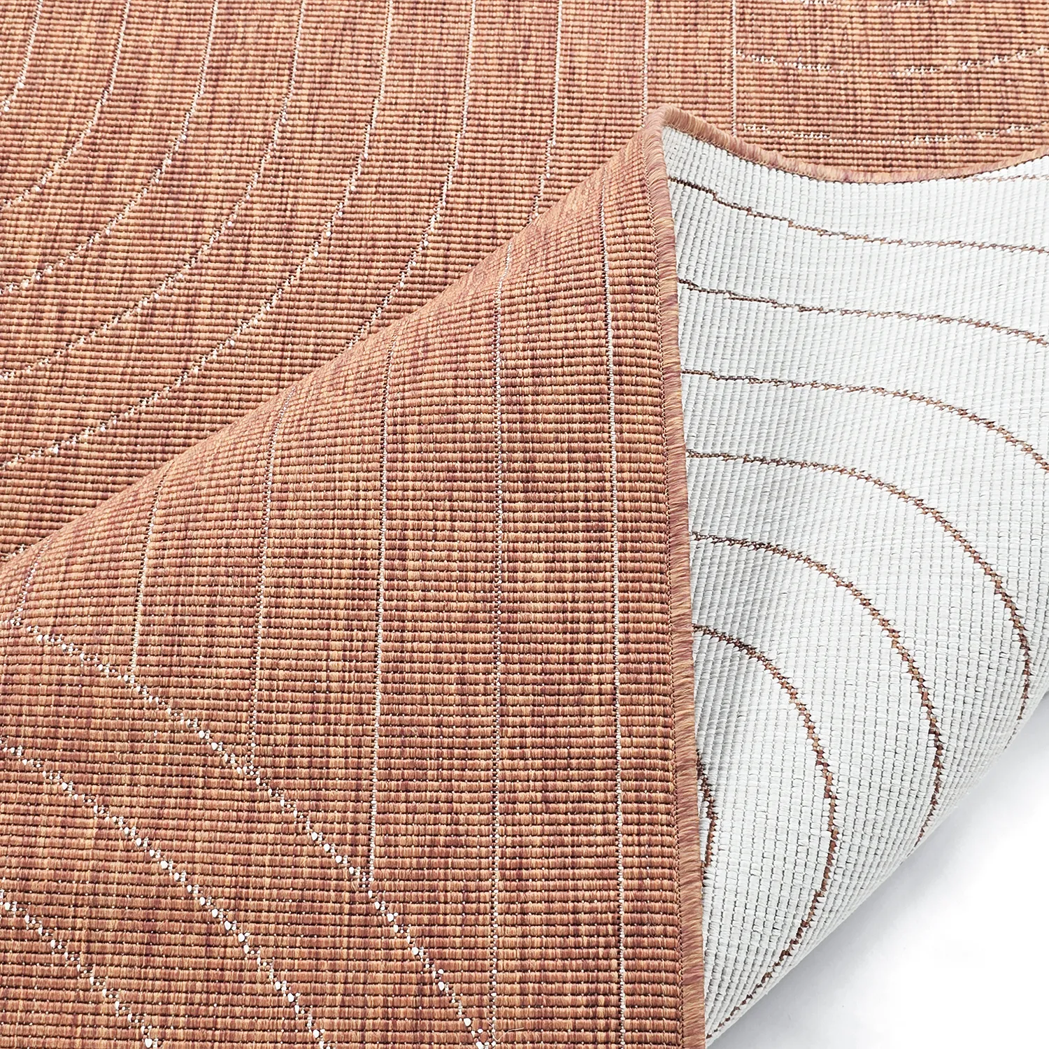 Vloerkleden voor binnen en buiten - utomhusmatta - Hayden (rood)