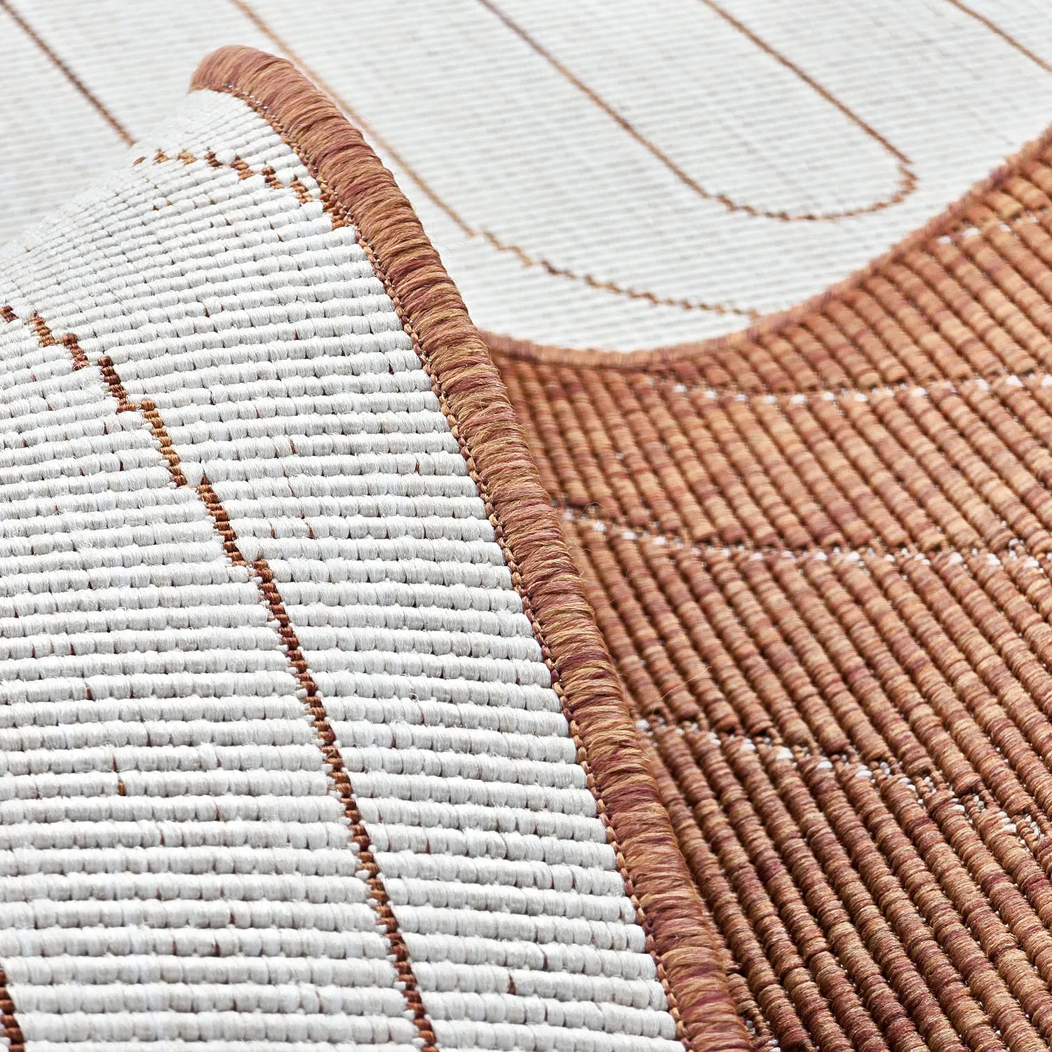 Vloerkleden voor binnen en buiten - utomhusmatta - Hayden (rood)