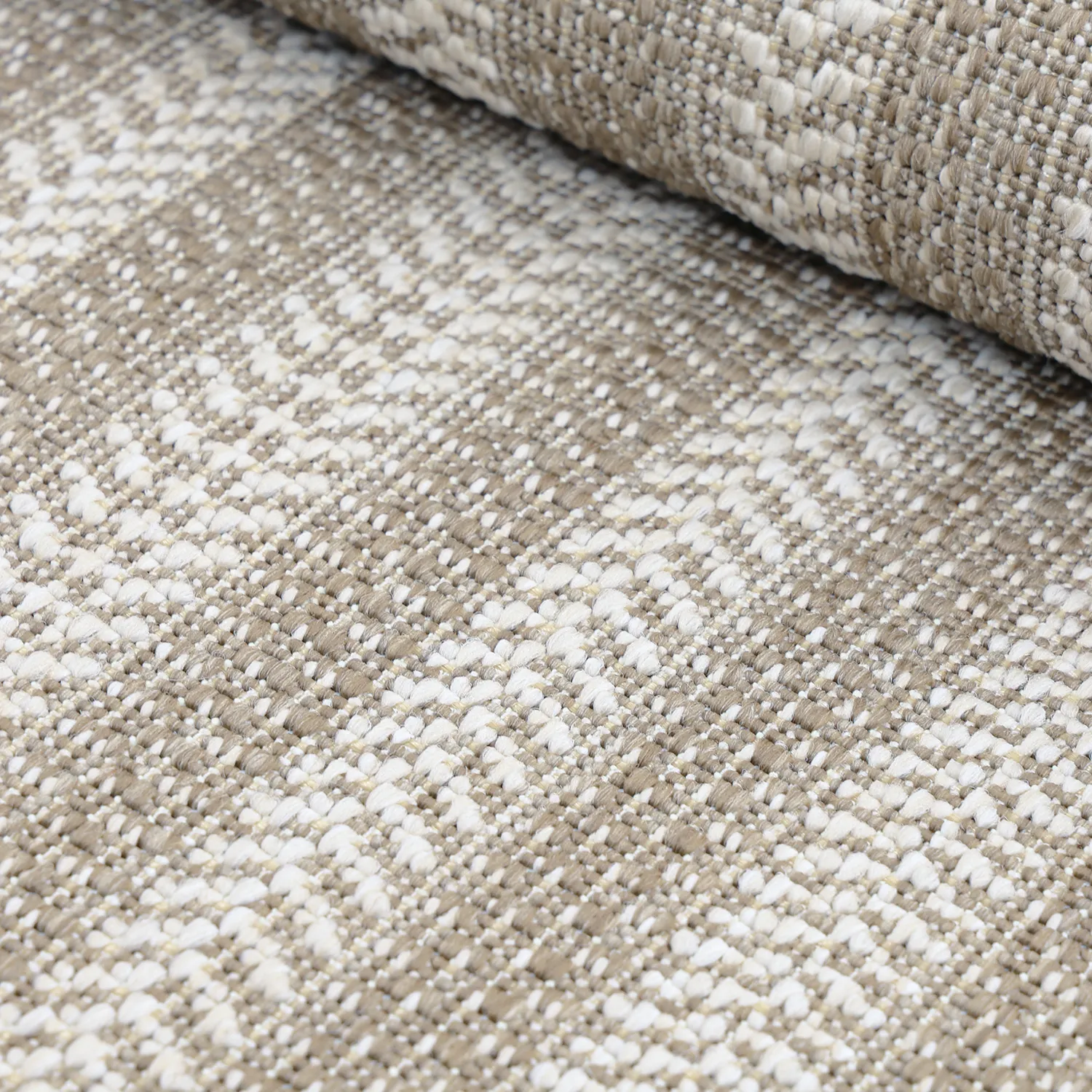 Ovaal tapijt - Indoor/outdoor Leander (beige)