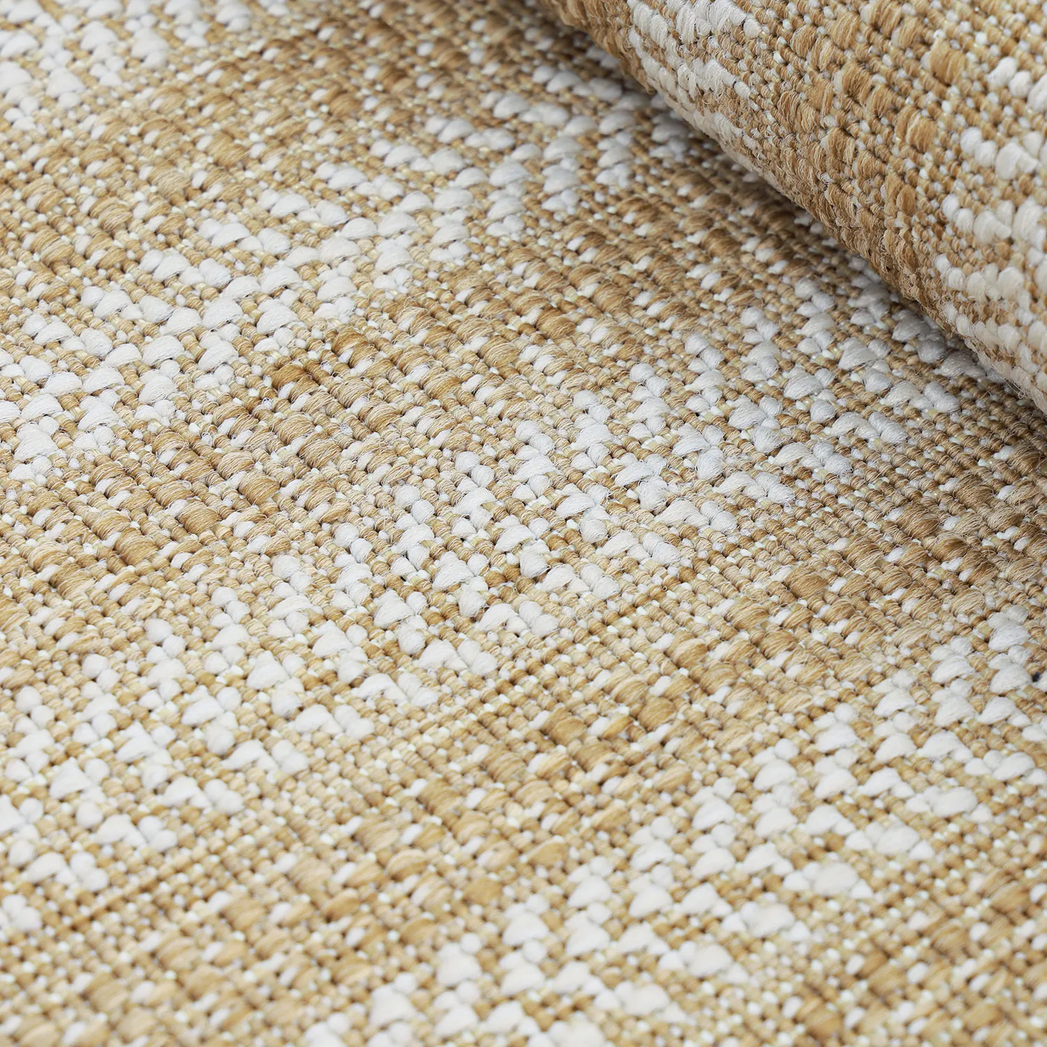 Ovaal tapijt - Indoor/outdoor Leander (natuur)