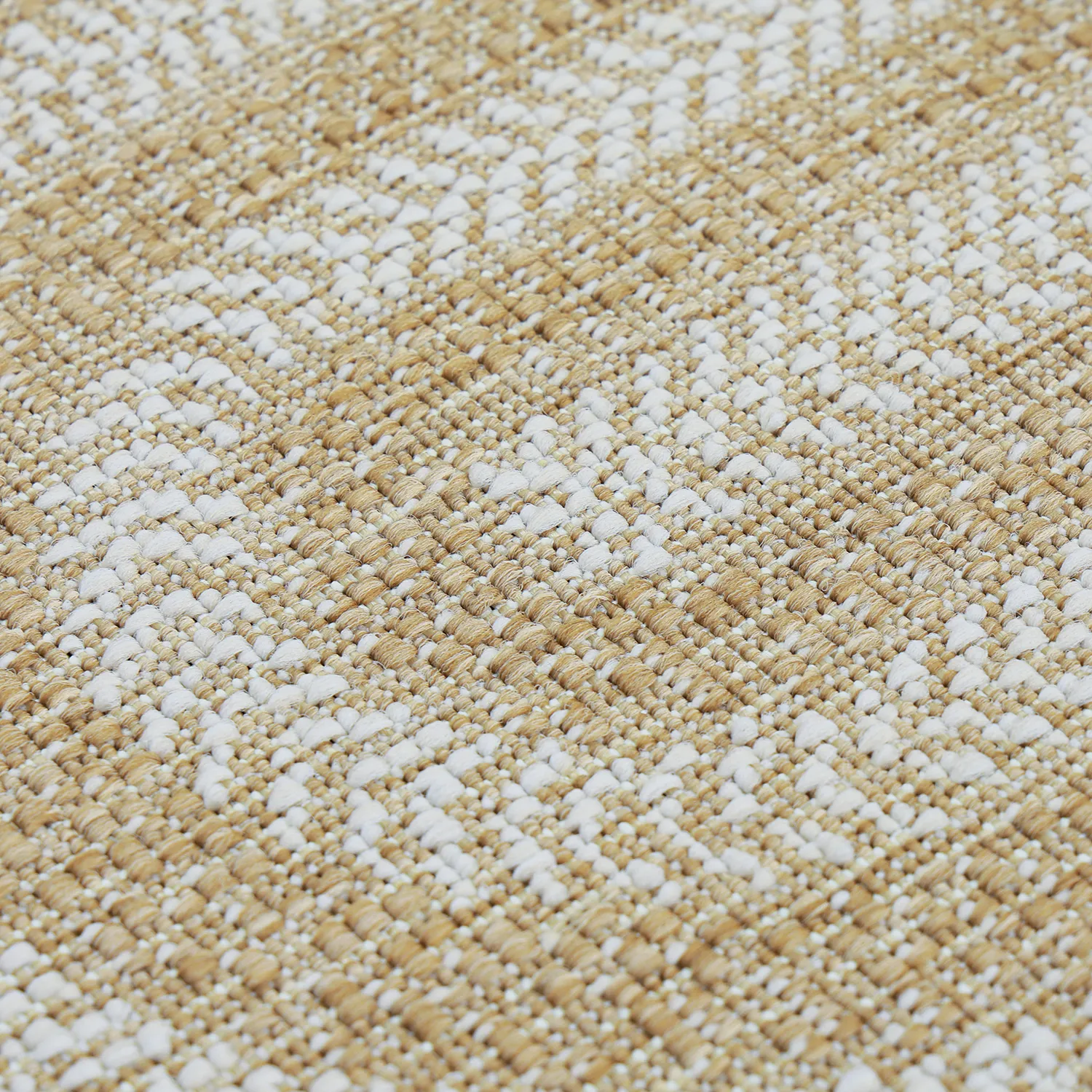 Ovaal tapijt - Indoor/outdoor Leander (natuur)