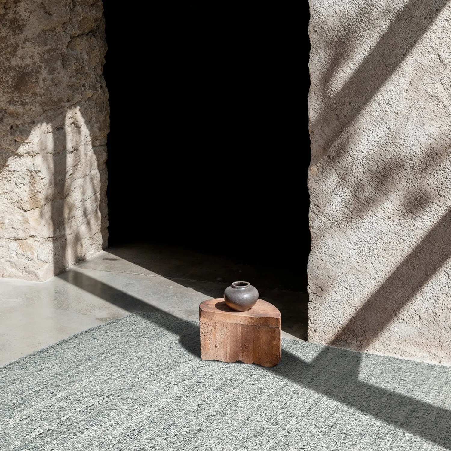 Vloerkleden voor binnen en buiten - Milford Recycled PET (lichtblauw)