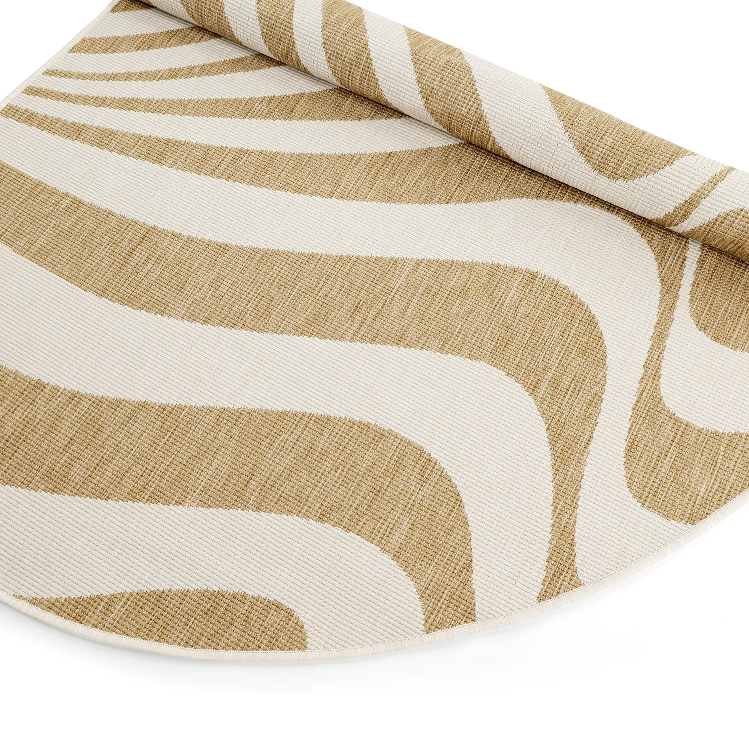 Vloerkleden voor binnen en buiten - utomhusmatta - Remina (natuur/wit)