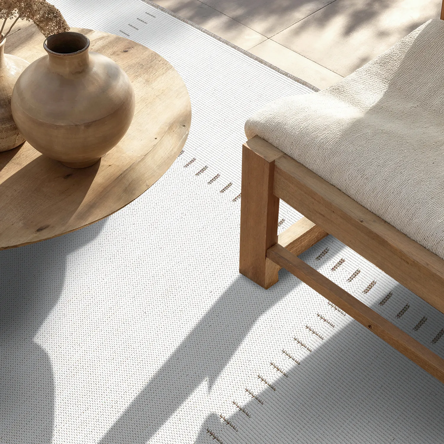 Vloerkleden voor binnen en buiten - utomhusmatta - Rhea (beige)