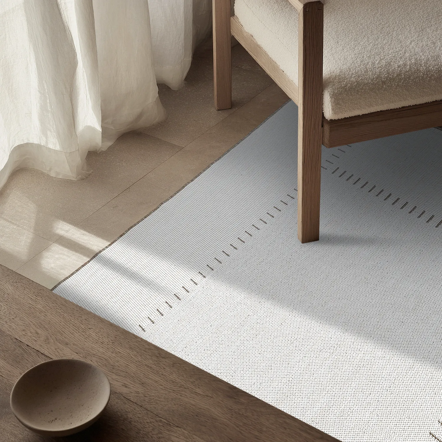 Vloerkleden voor binnen en buiten - utomhusmatta - Rhea (beige)