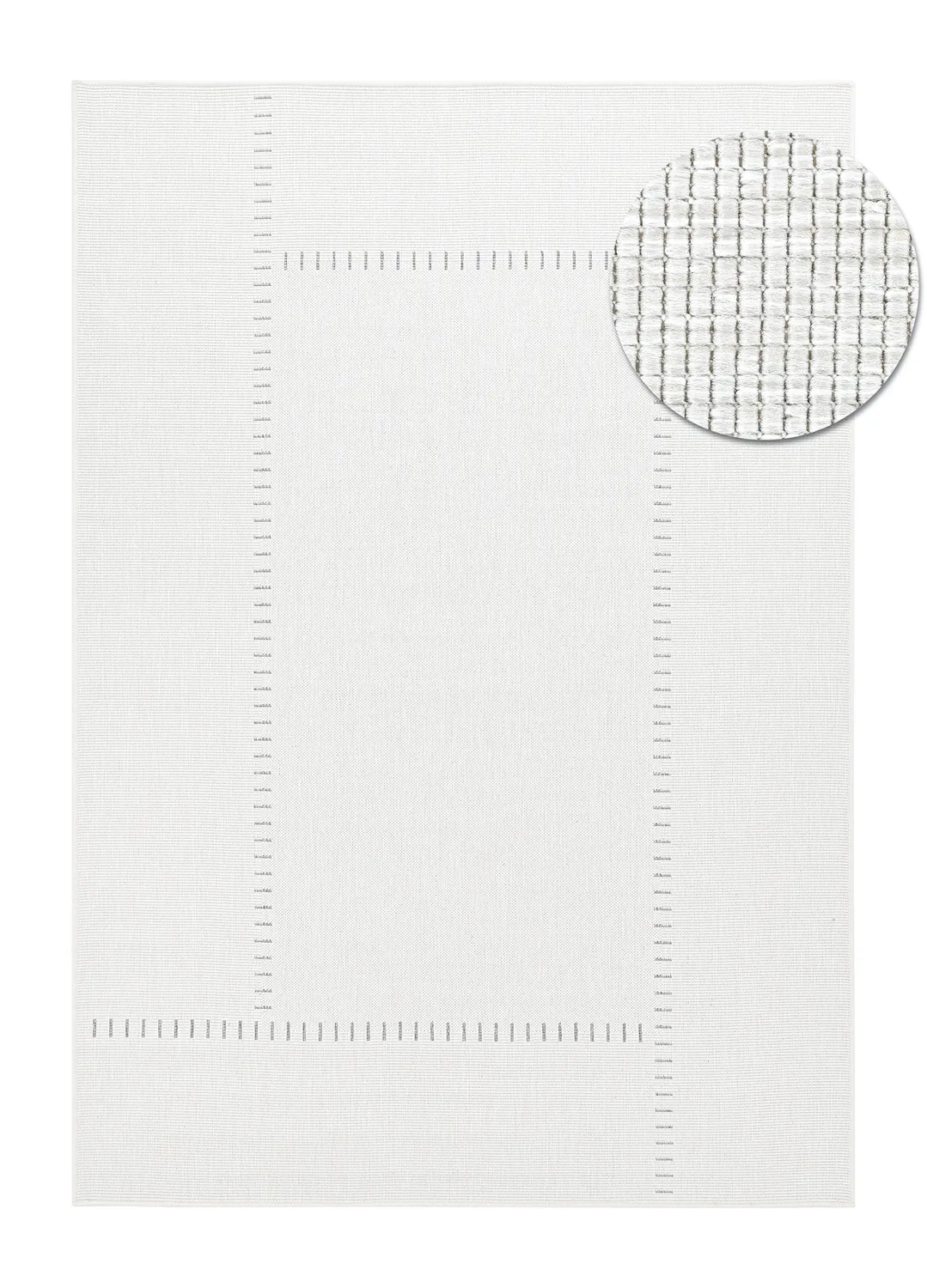 Vloerkleden voor binnen en buiten - utomhusmatta - Rhea (wit)