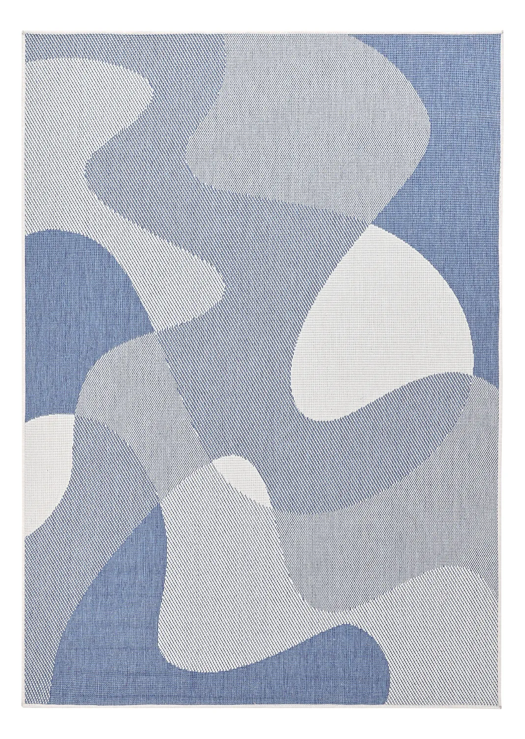 Vloerkleden voor binnen en buiten - utomhusmatta - Somerville (blauw)