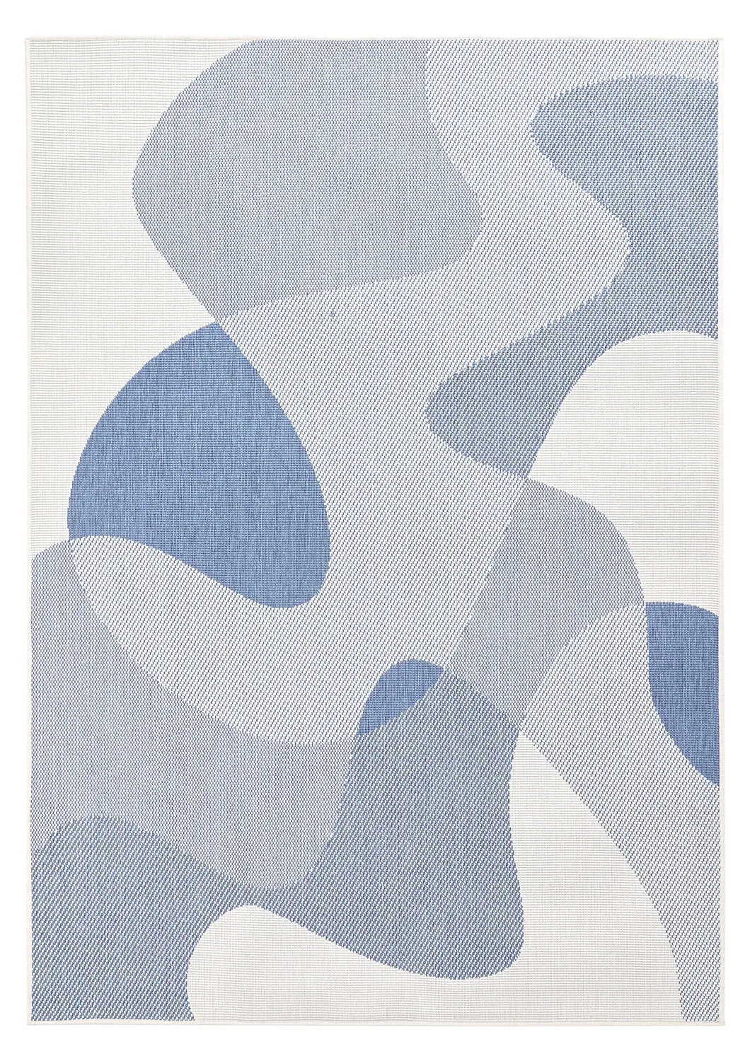 Vloerkleden voor binnen en buiten - utomhusmatta - Somerville (blauw)