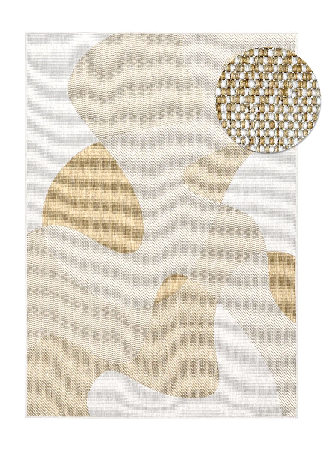 Vloerkleden voor binnen en buiten - utomhusmatta - Somerville (geel)