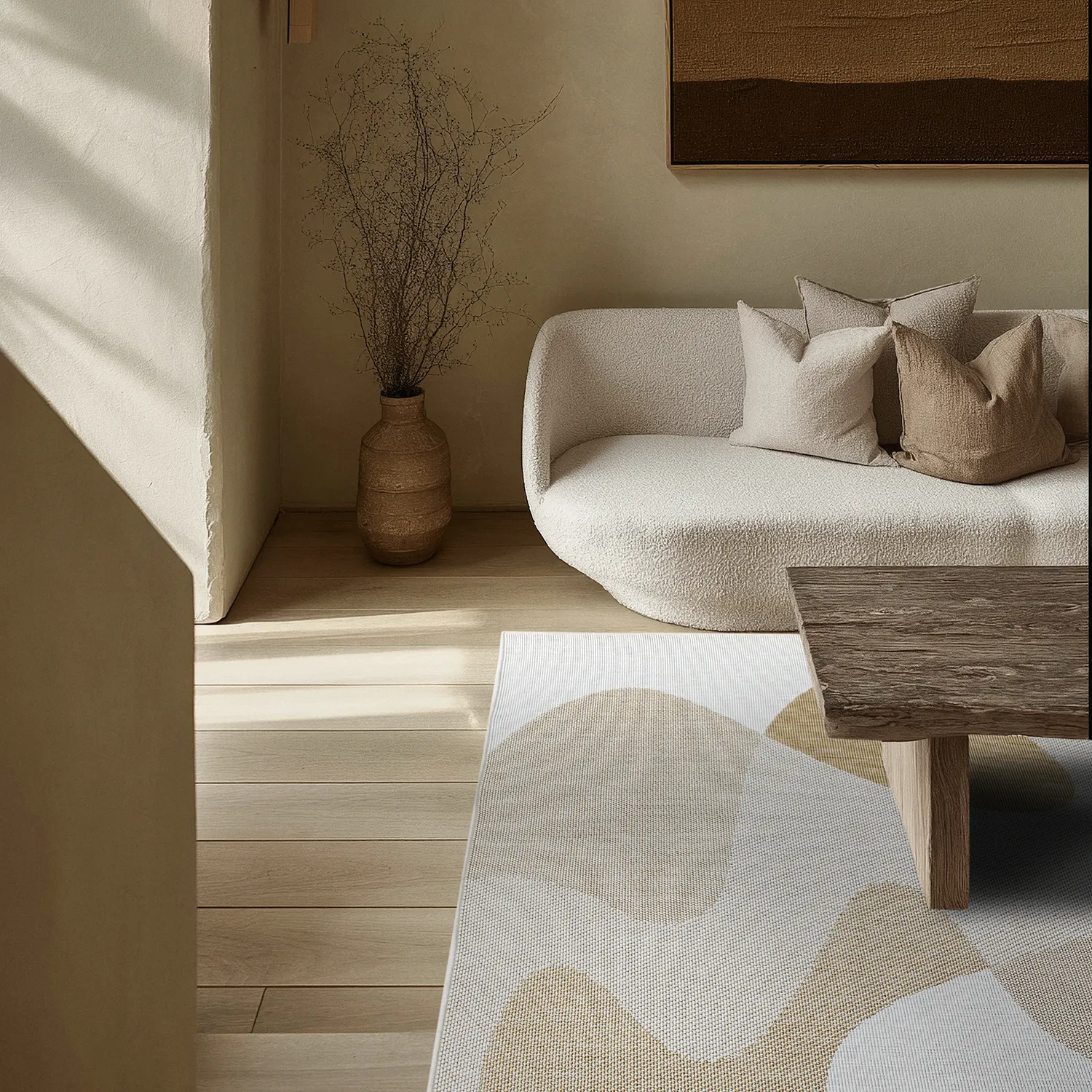 Vloerkleden voor binnen en buiten - utomhusmatta - Somerville (geel)