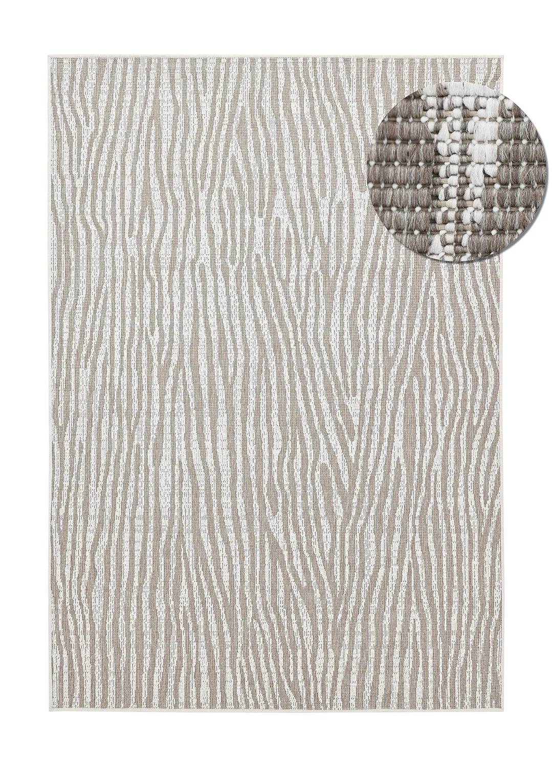 Vloerkleden voor binnen en buiten - utomhusmatta - Vaura (beige)