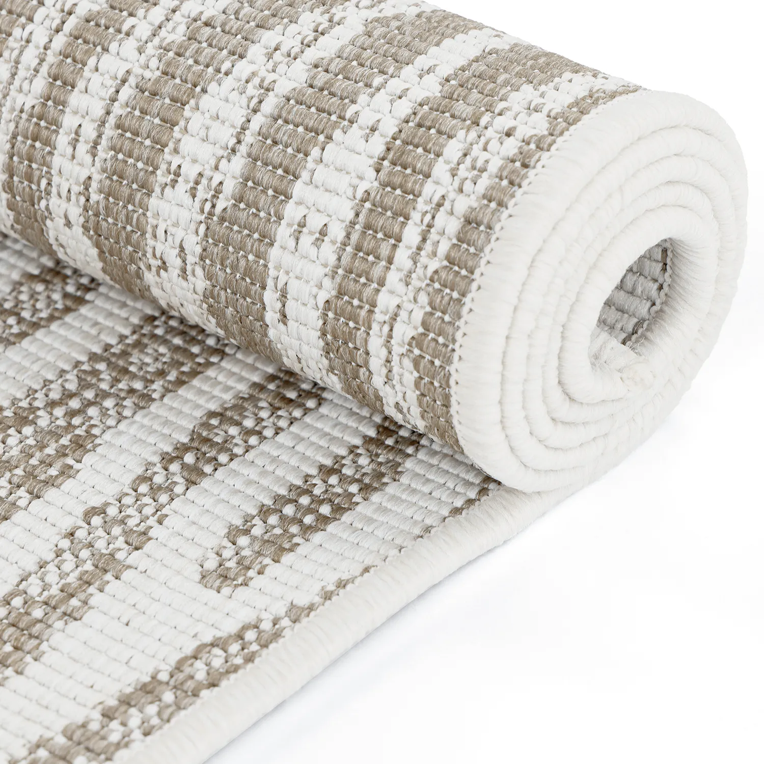 Vloerkleden voor binnen en buiten - utomhusmatta - Vaura (beige)