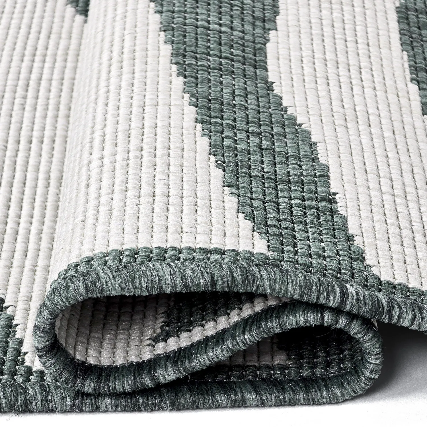 Vloerkleden voor binnen en buiten - utomhusmatta - Winona (groente)