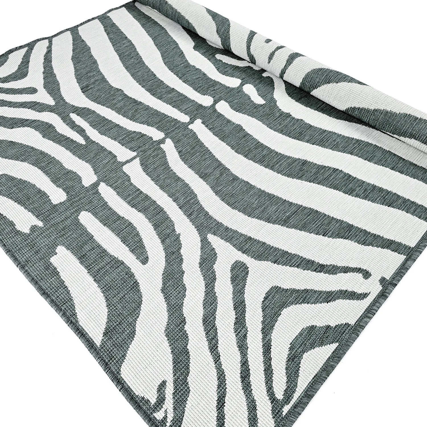 Vloerkleden voor binnen en buiten - utomhusmatta - Winona (groente)